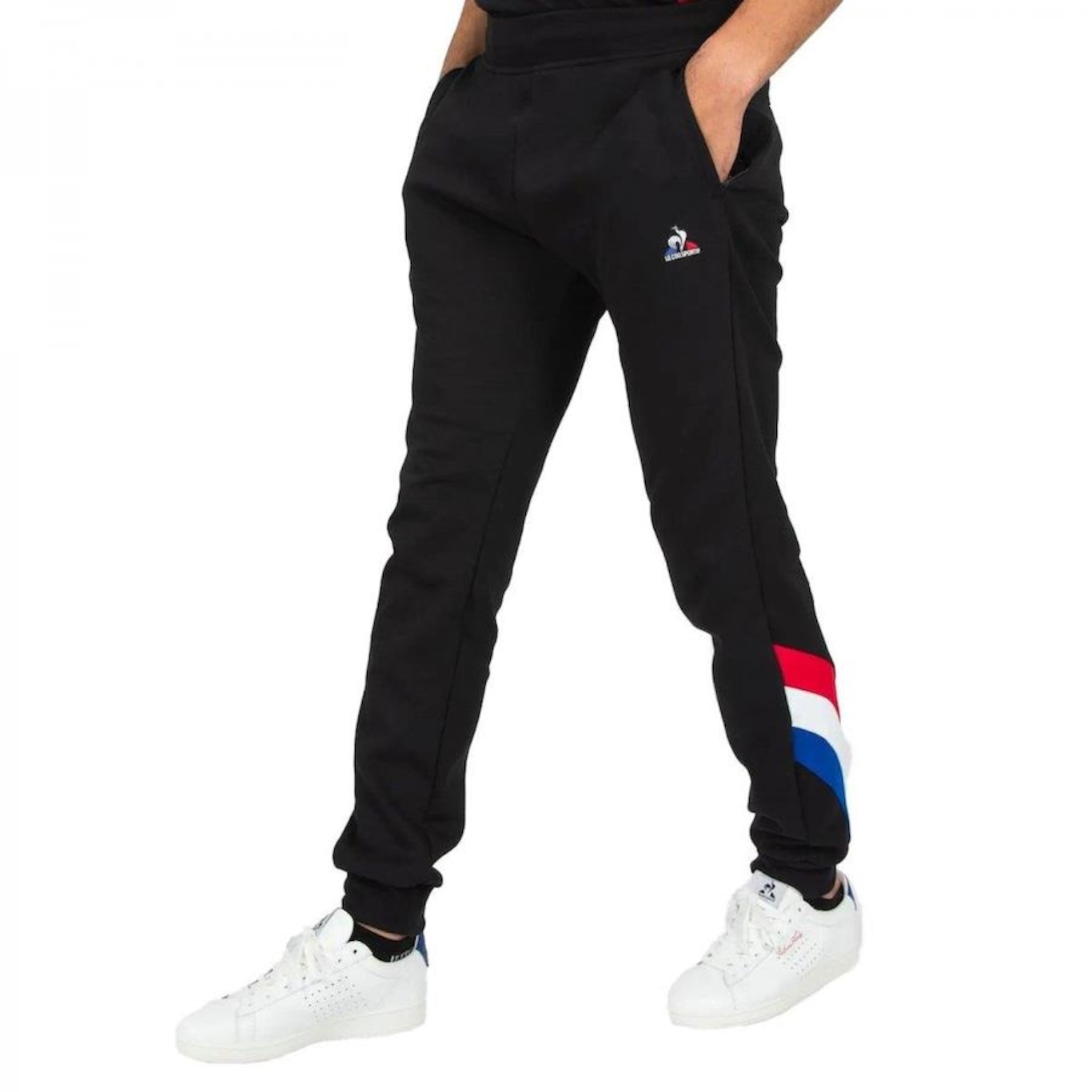 Calça Le Coq Sportif Tri Pant Slim - Masculina - Foto 1