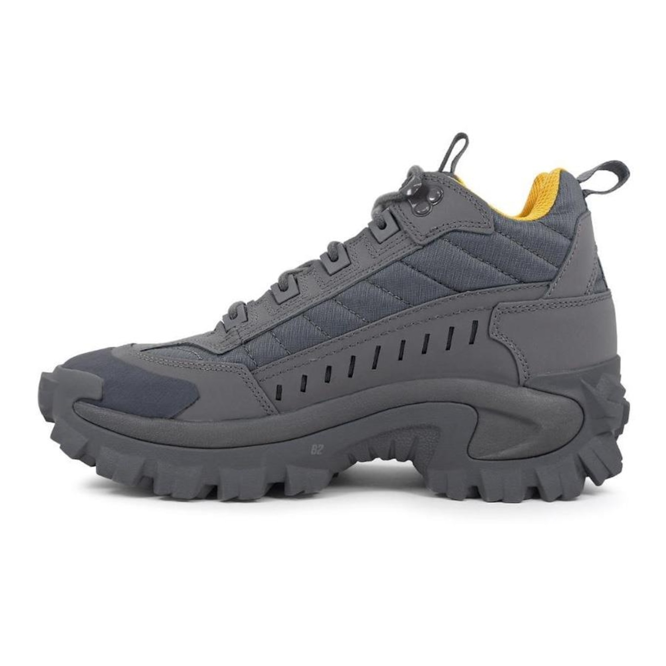 Bota Caterpillar Trespass Galosh WP Masculina - Cinza+Preto