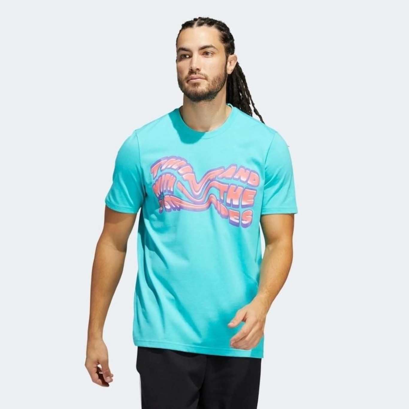 Camiseta adidas Estampada Summer Heat Verbiage - Masculina - Foto 2