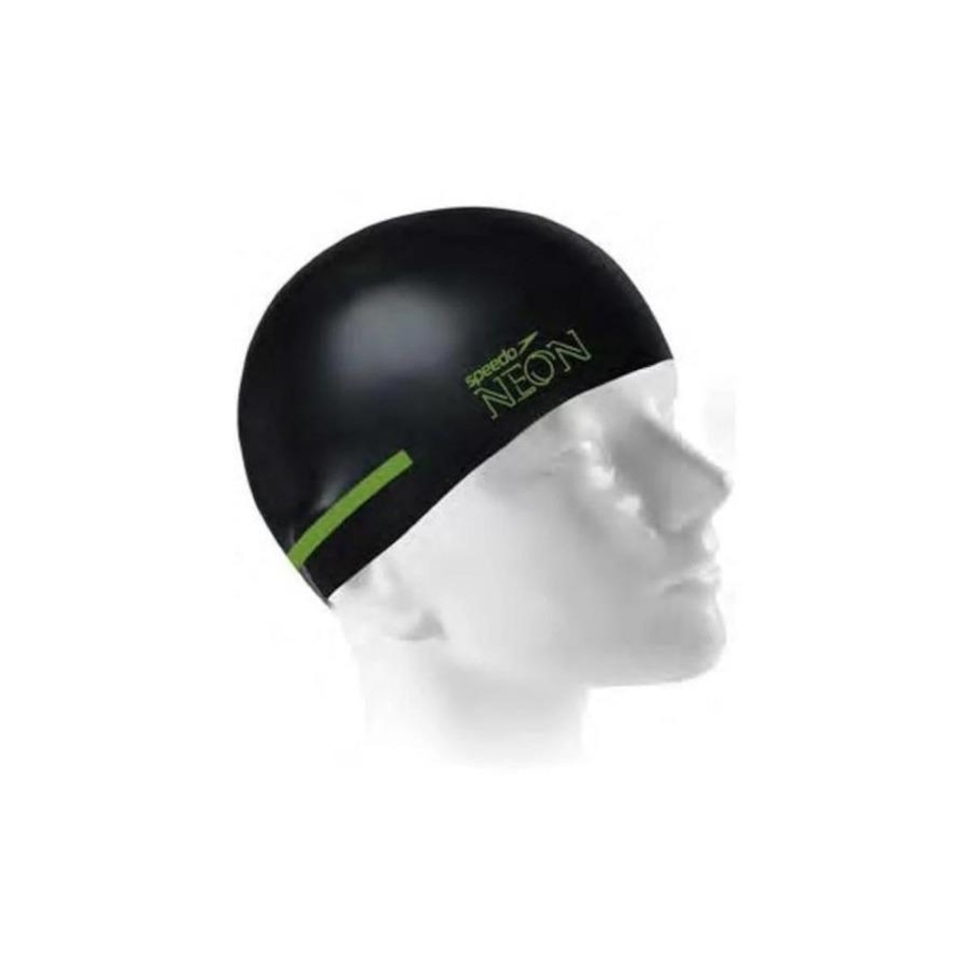 Touca de Natação Speedo Flat Cap Neon - Adulto - Foto 1