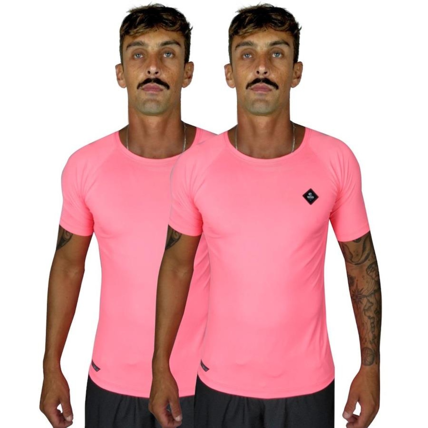 Kit de Camisetas Web Surf Shop com Proteção UV FPU50+ Diamond - Masculina - Foto 1