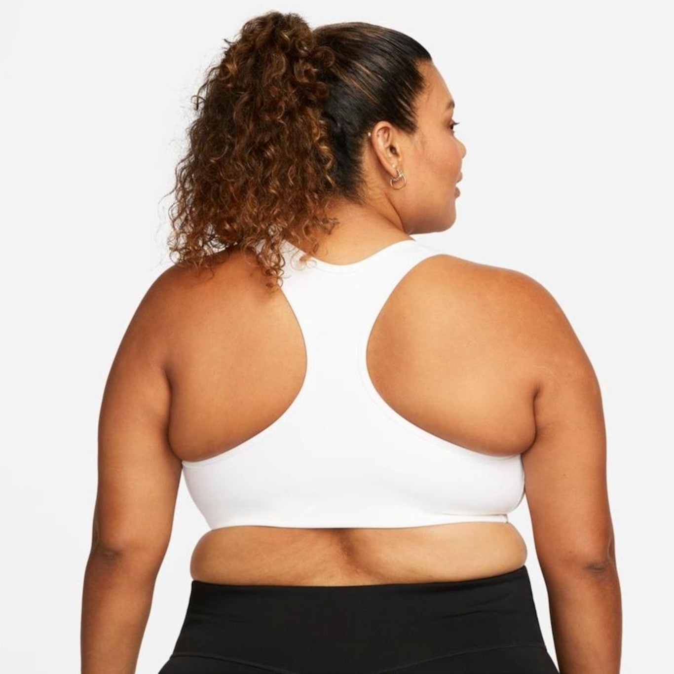 Top Fitness Nike Dri-FIT Swoosh Plus Size - Feminino