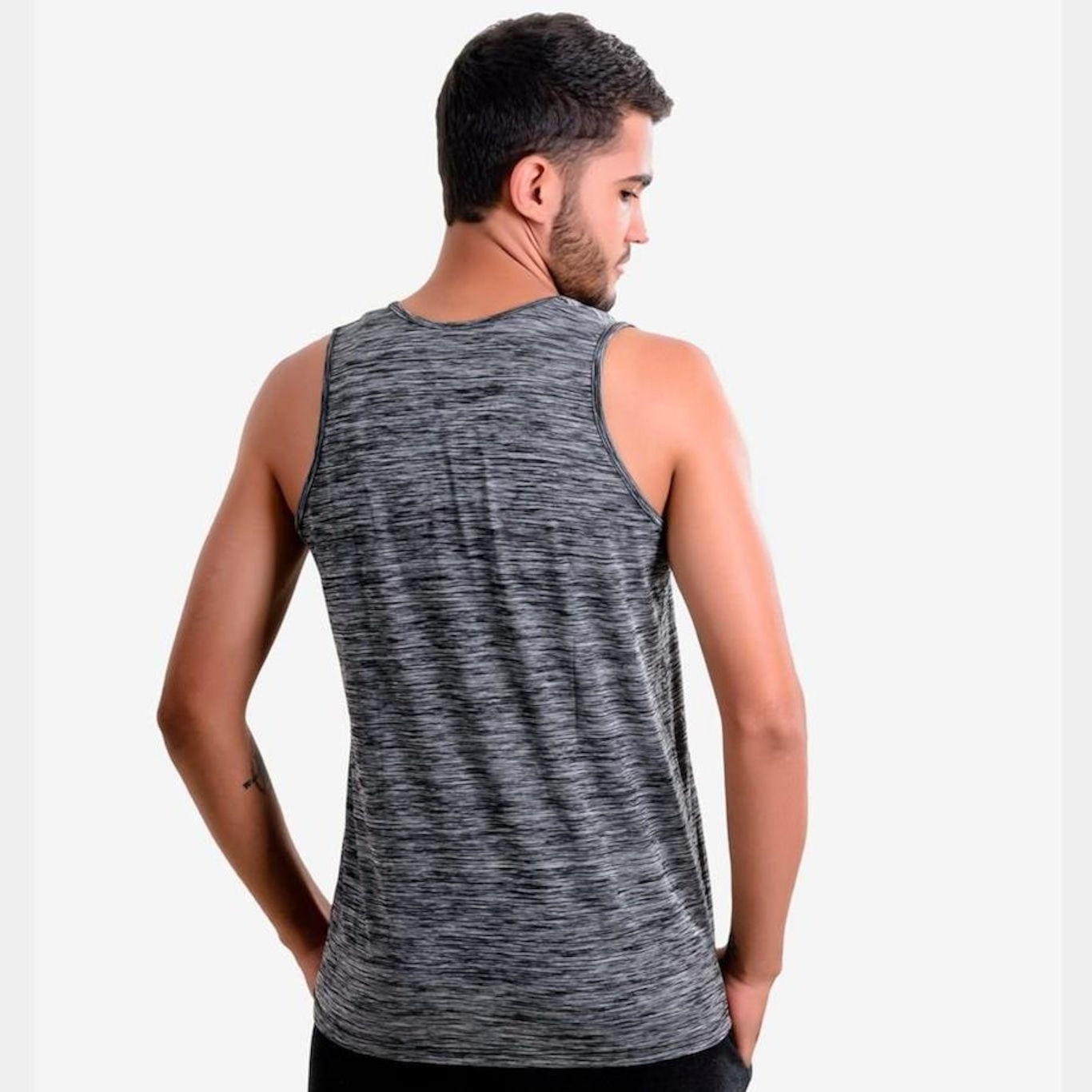 Camiseta Regata Esporte Legal UV45 Plank - Masculina - Foto 2