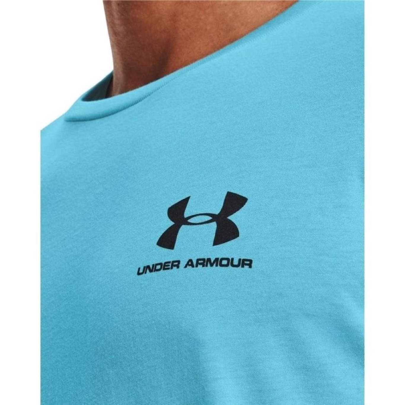 Camiseta Under Armour Sportstyle Left Chest - Masculina - Foto 3