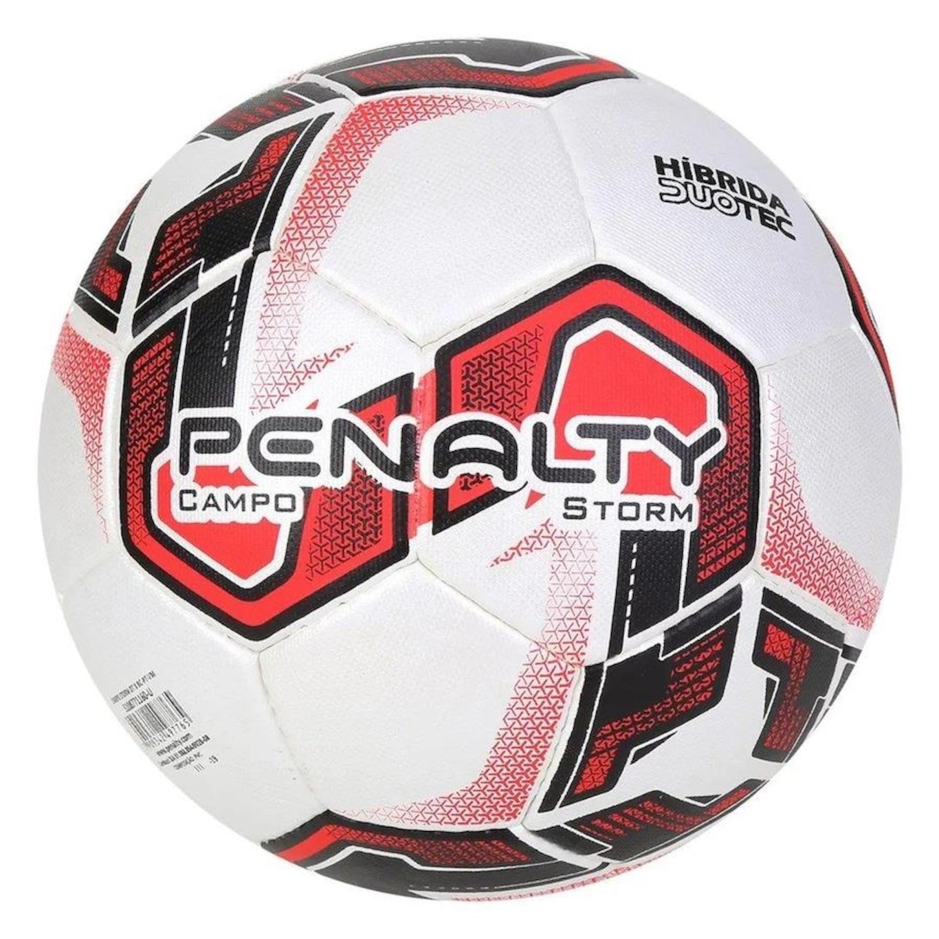 Bola de Futebol de Campo Penalty Storm Costurada - Foto 1