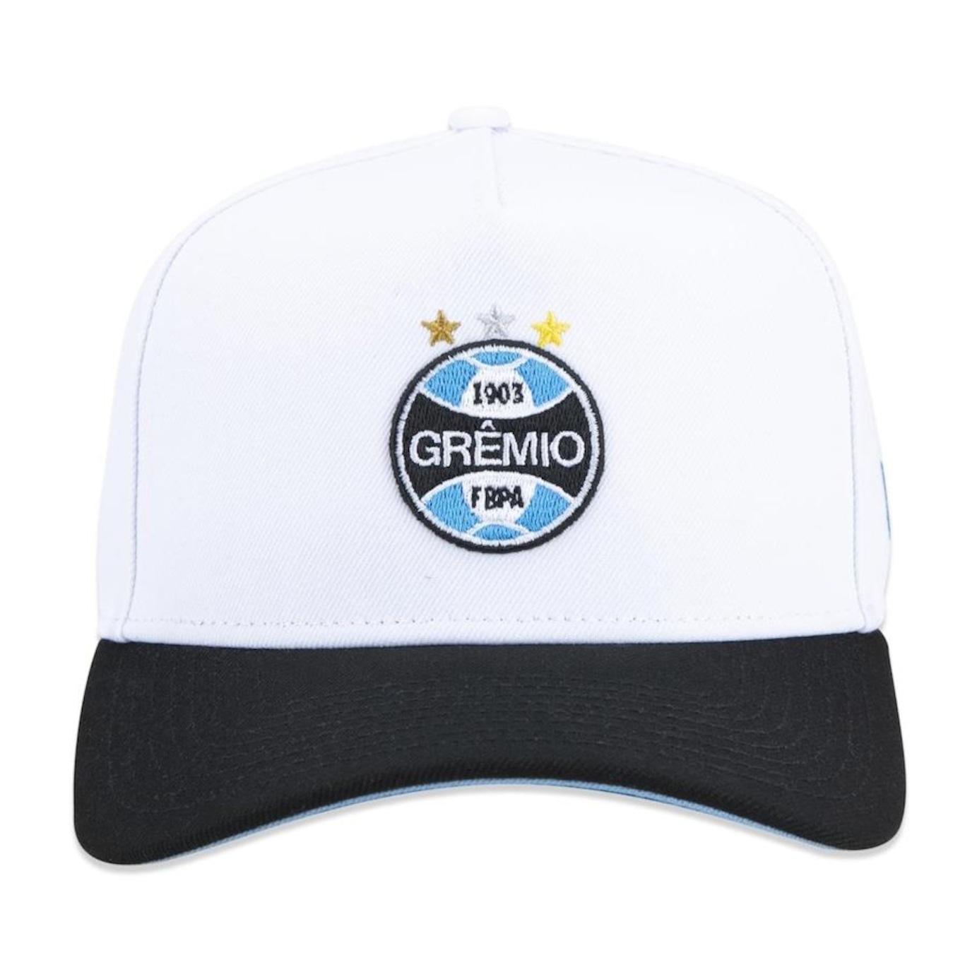 Bone Aba Curva New Era 9Forty A-Frame Futebol Gremio - Snapback - Adulto - Foto 2