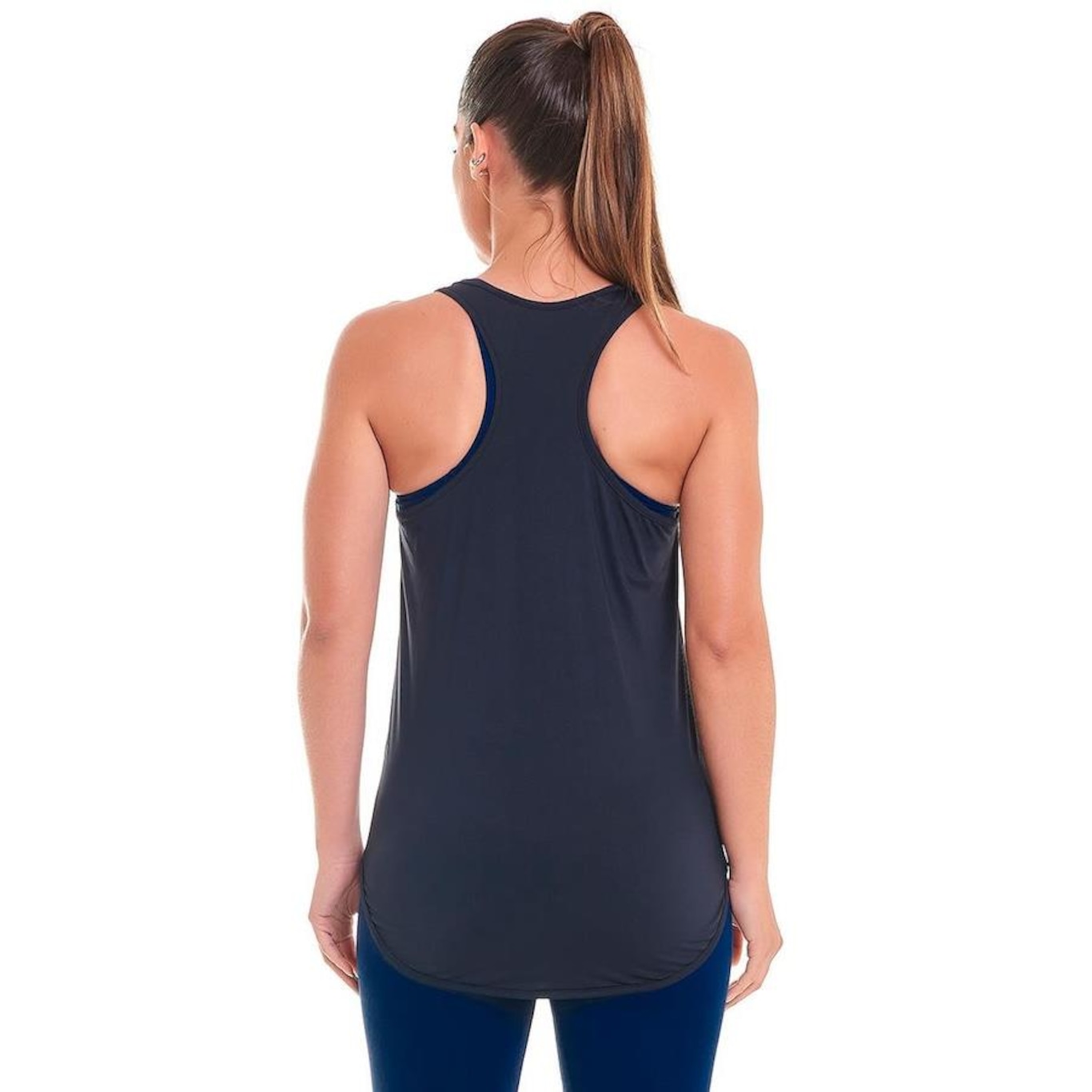 Camiseta Regata Sandy Fitness Basic Preto Snd Fitness - Feminina - Foto 3