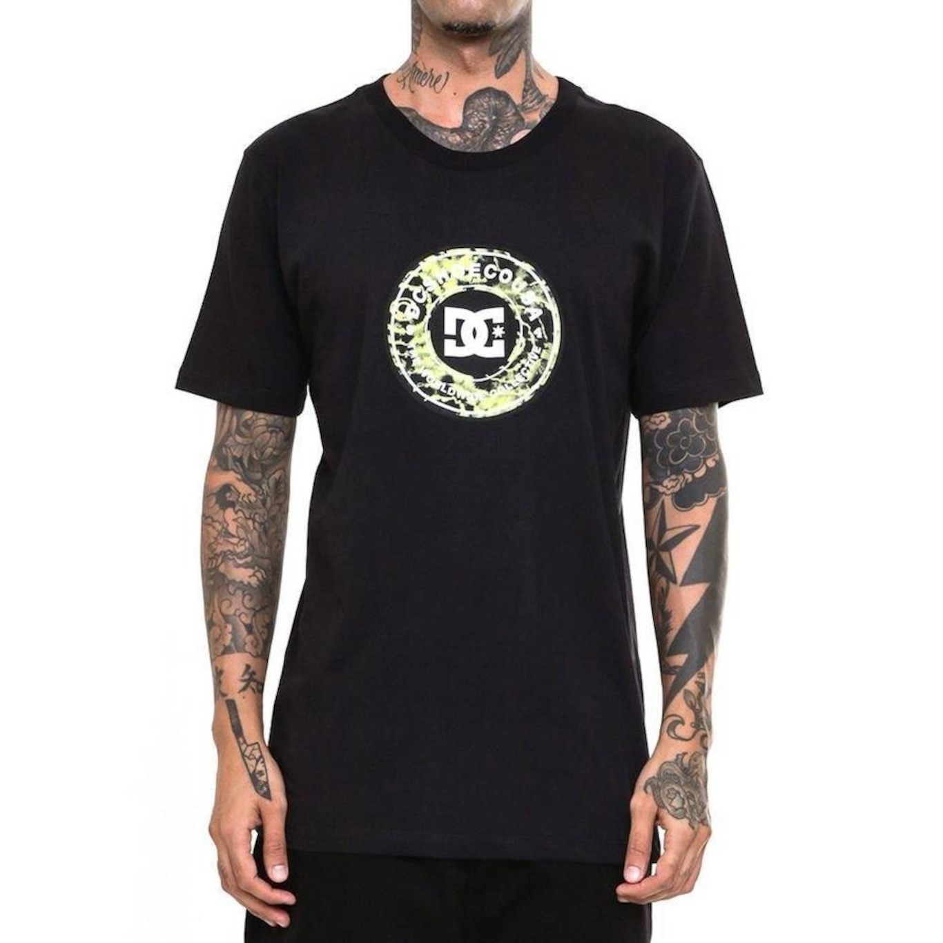 Camiseta DC Shoes Collective Marble Fill - Masculina - Foto 1