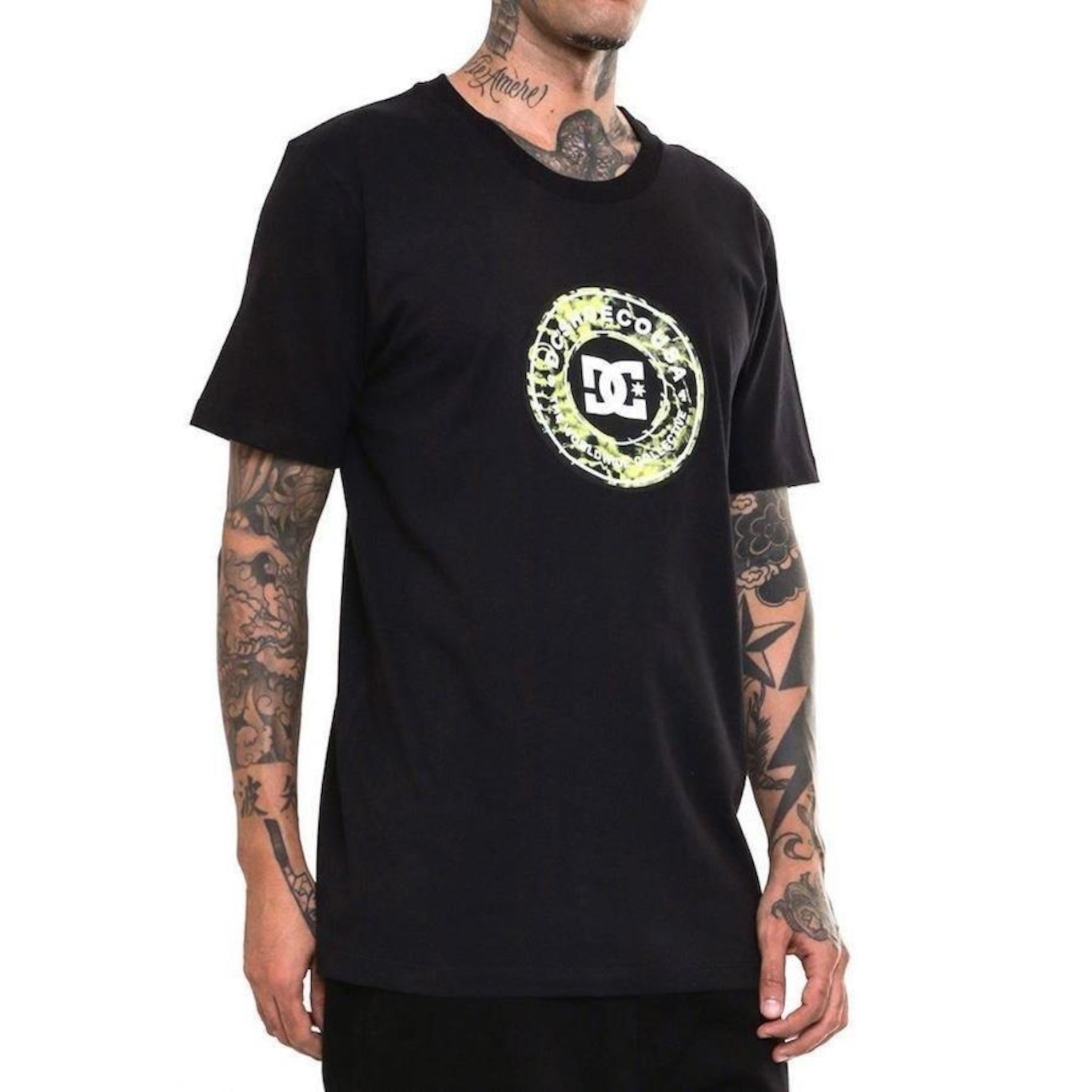 Camiseta DC Shoes Collective Marble Fill - Masculina - Foto 3