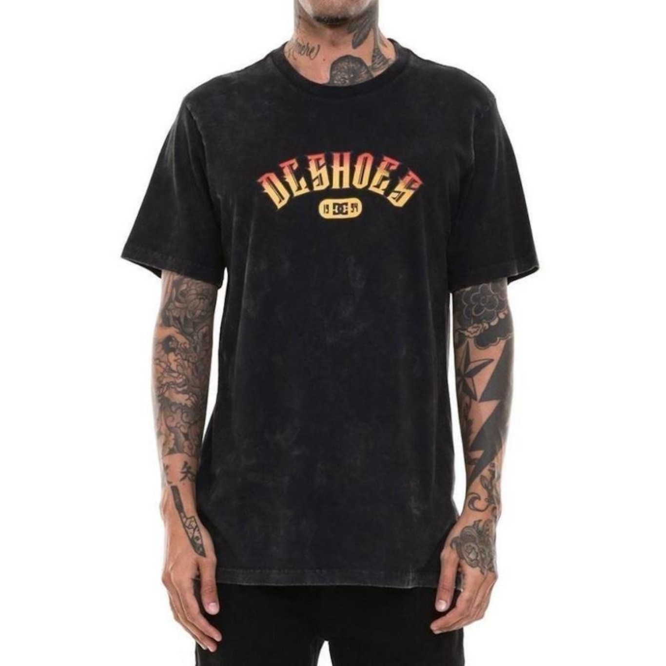 Camiseta DC Shoes Hell Bent Hss - Masculina - Foto 1