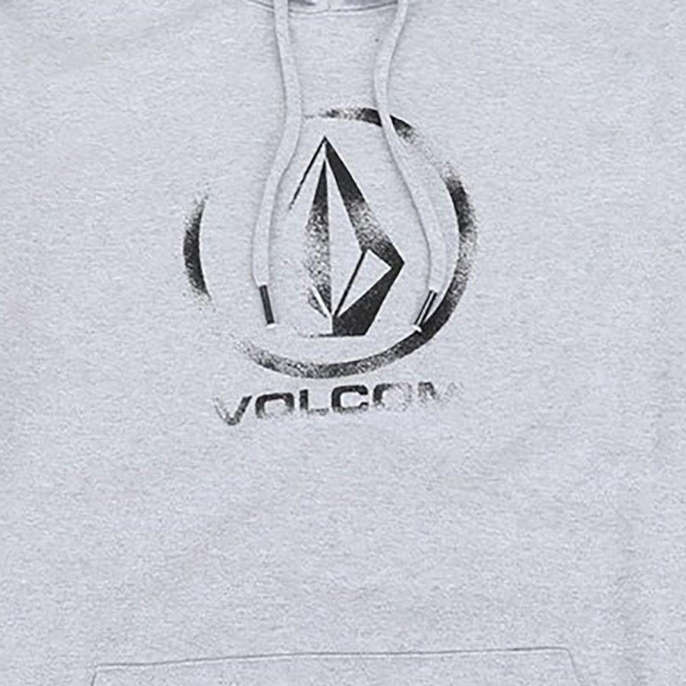 Blusão de Moletom com Capuz Volcom Canguru Logo - Masculino - Foto 2