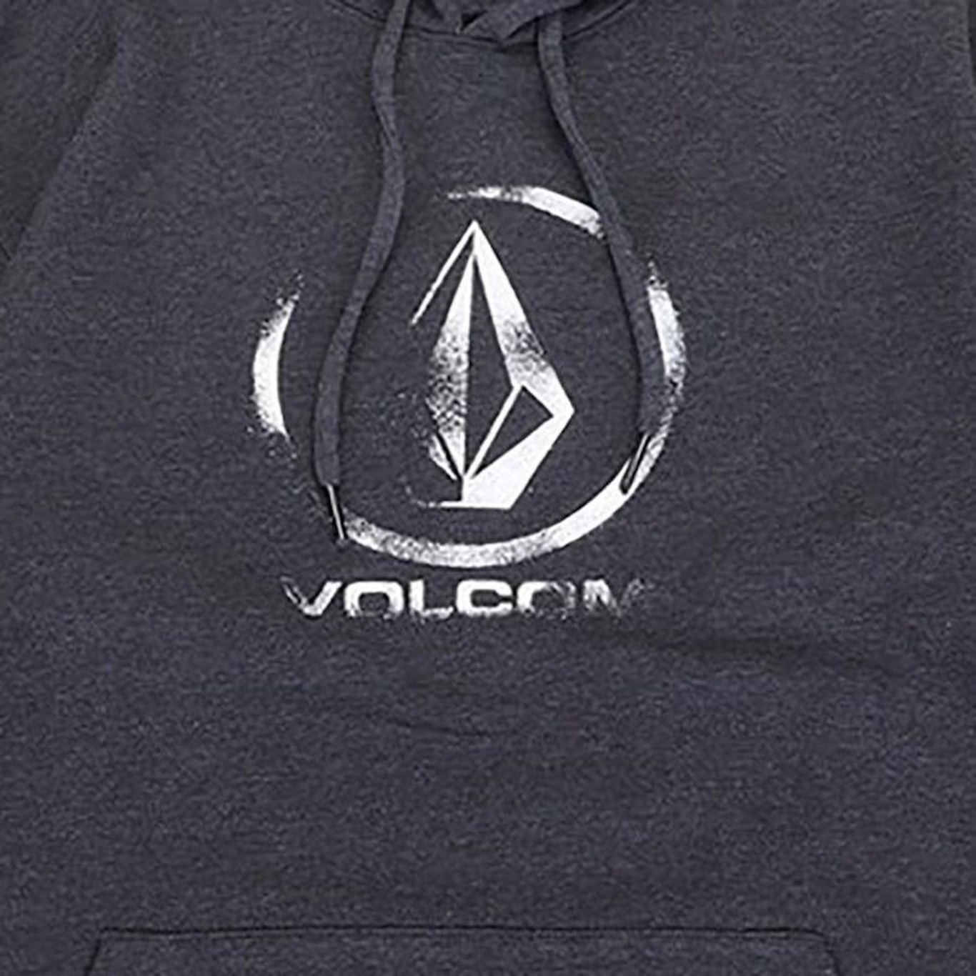 Blusão de Moletom com Capuz Volcom Canguru Logo - Masculino - Foto 2