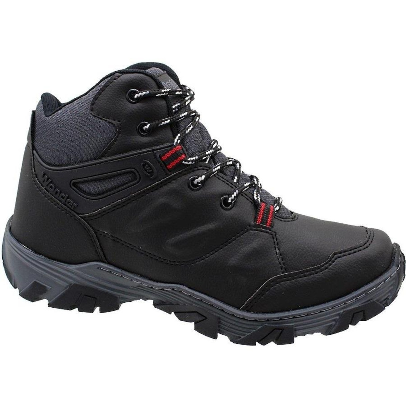 Bota Adventure Cano Médio Wonder Sola Grossa - Masculina - Foto 1