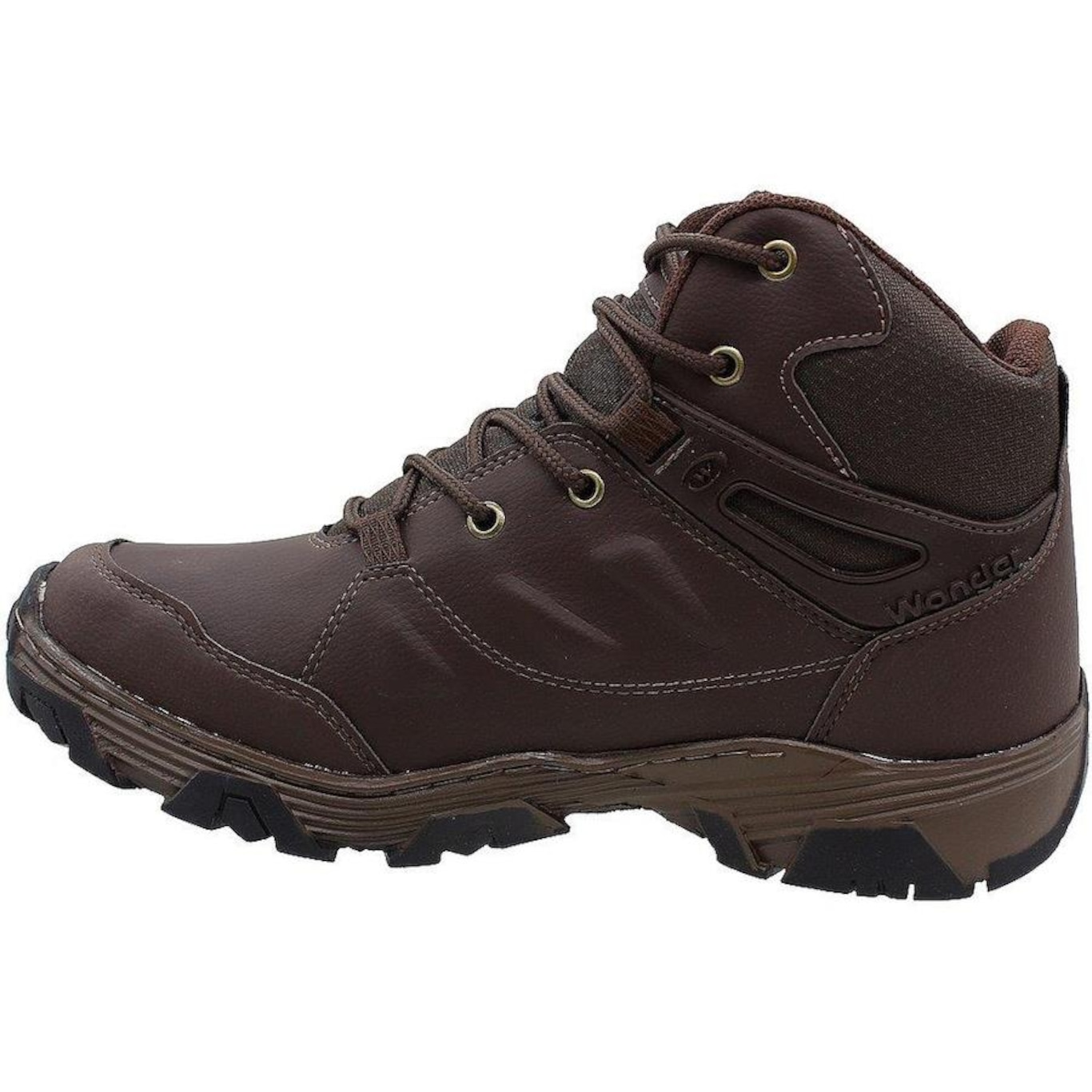 Bota Adventure Cano Médio Wonder Sola Grossa - Masculina - Foto 3