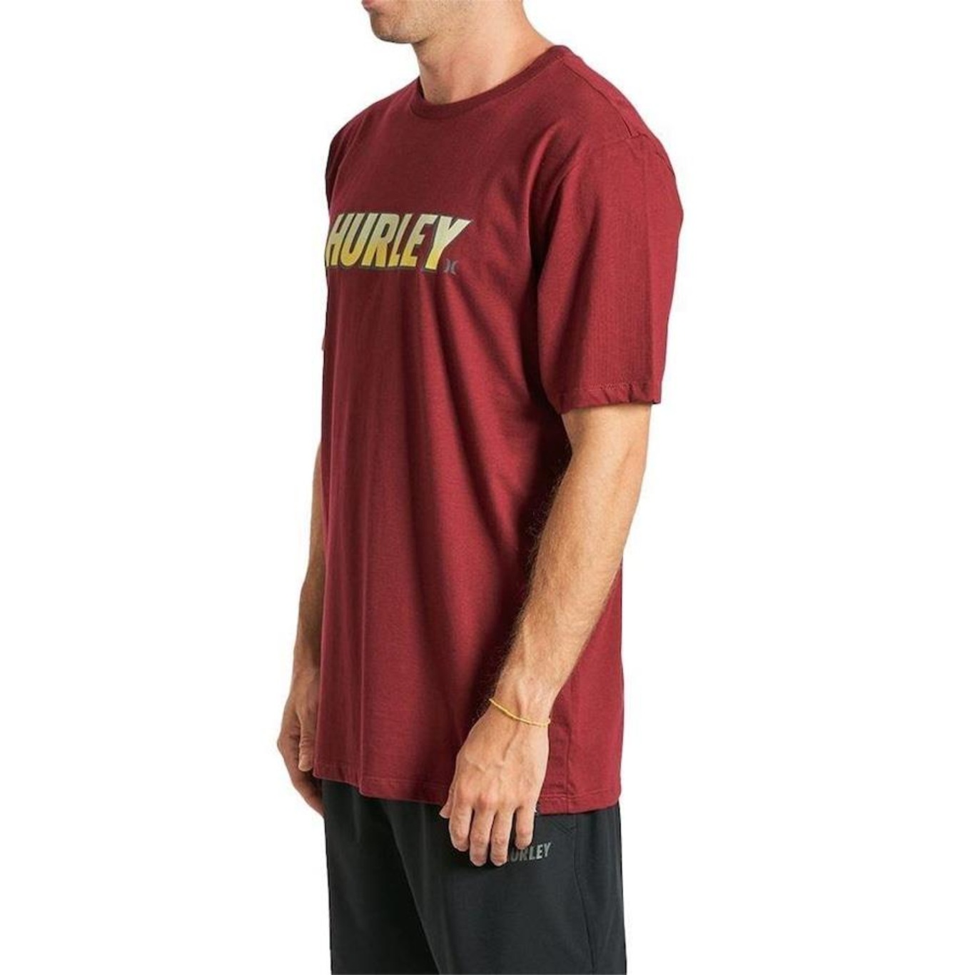 Camiseta Hurley Fastlane - Masculina - Foto 3