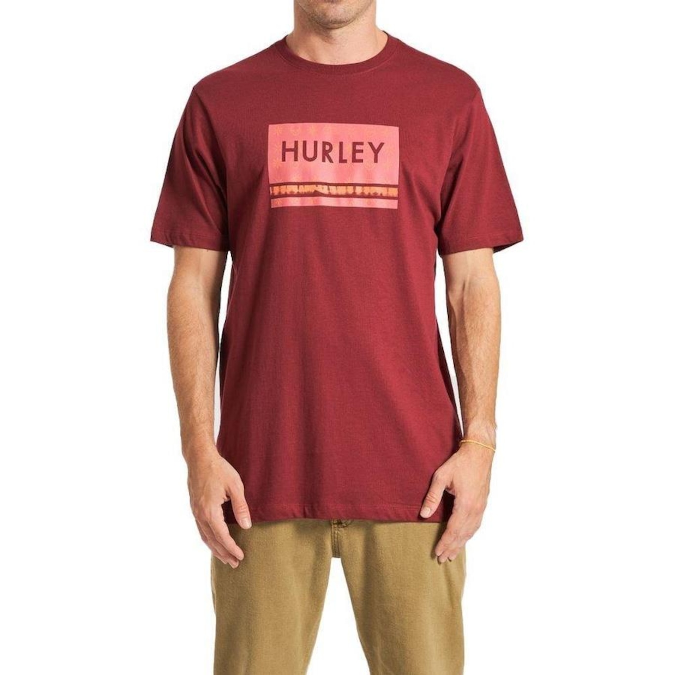 Camiseta Hurley Skull - Masculina - Foto 1