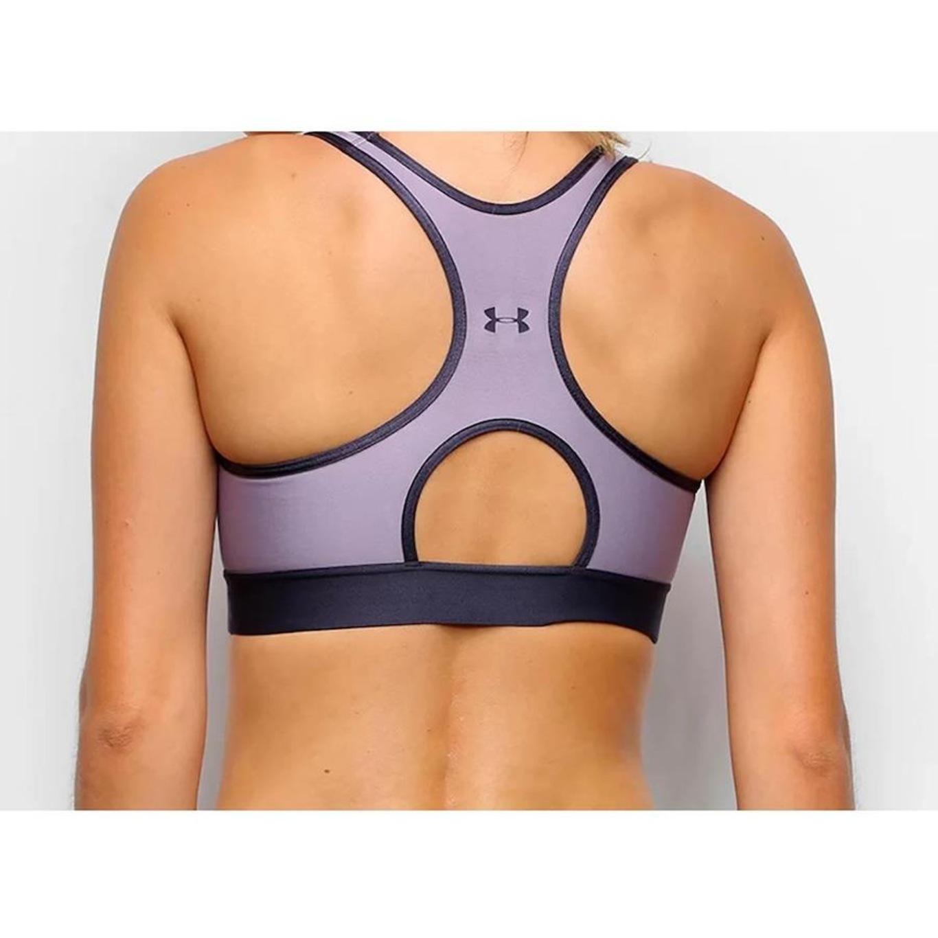 Top Under Armour Mid Keyhole - Feminino - Foto 3