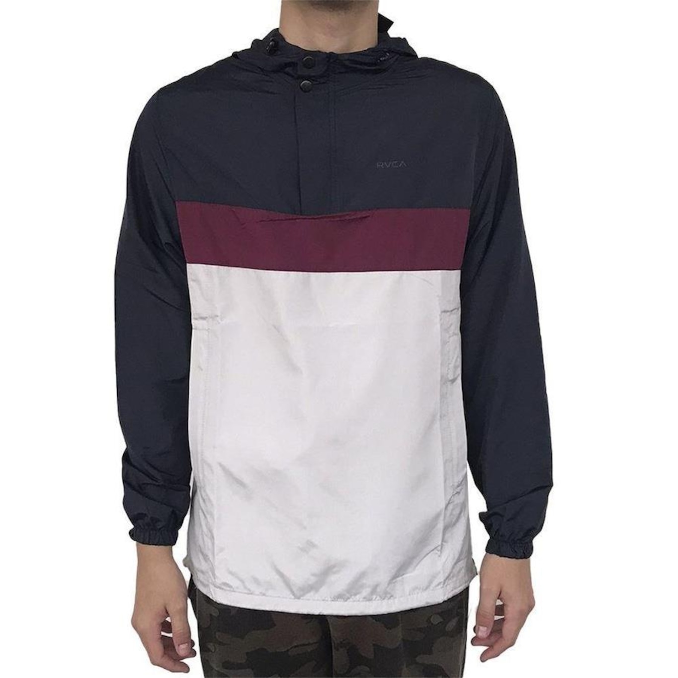 Blusão com Capuz RVCA Krail Anorak - Masculino - Foto 1