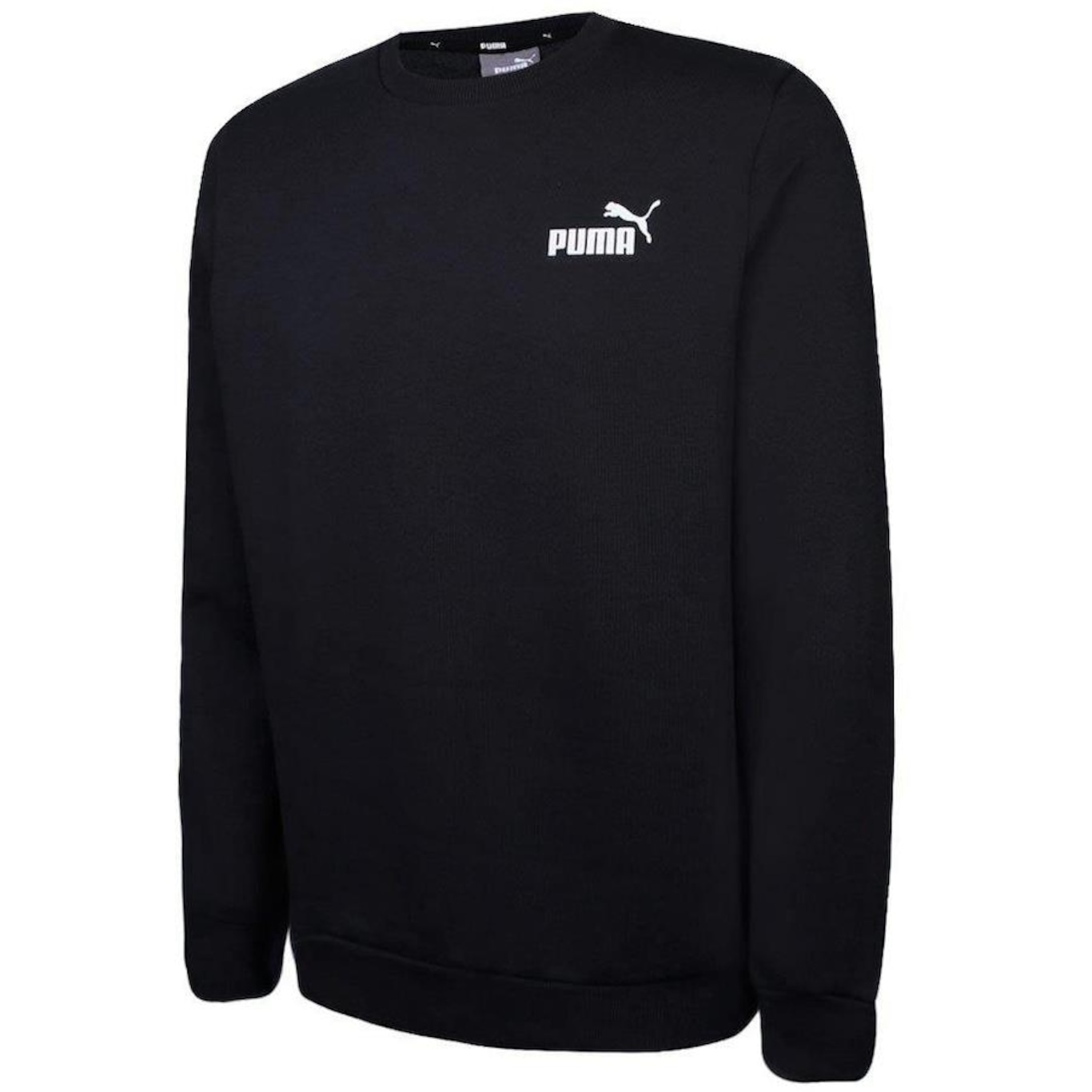 Blusão De Moletom Puma Ess Small Logo Crew - Masculino - Foto 3