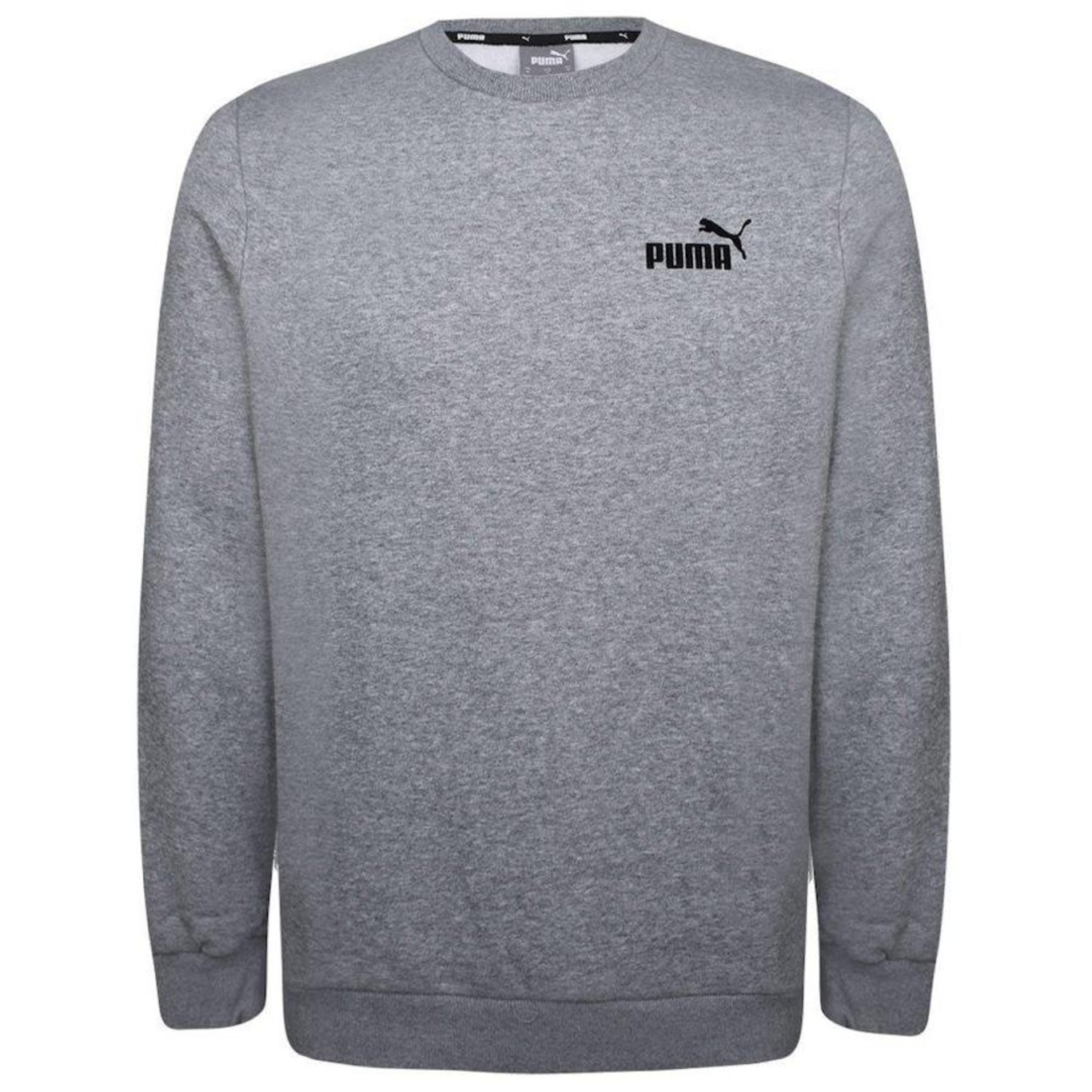 Blusão De Moletom Puma Ess Small Logo Crew - Masculino - Foto 1