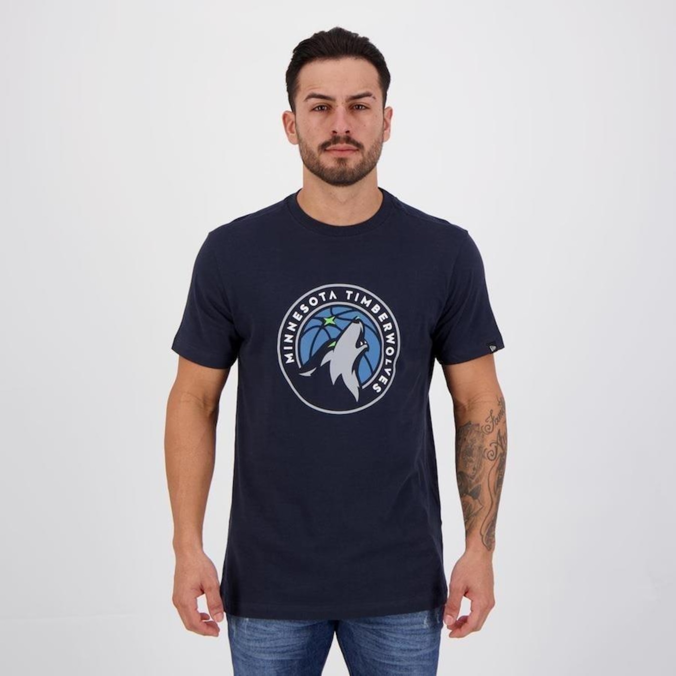 Camiseta New Era NBA Minnesota Timberwolves II - Masculina - Foto 1