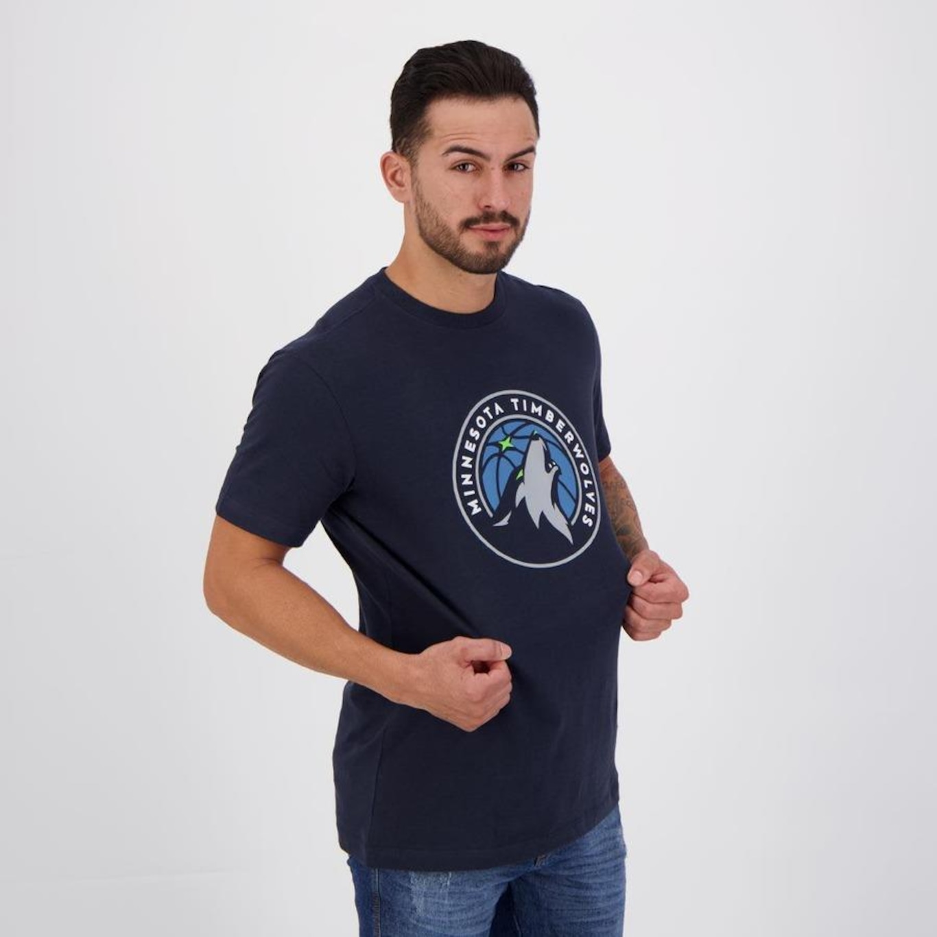 Camiseta New Era NBA Minnesota Timberwolves II - Masculina - Foto 5