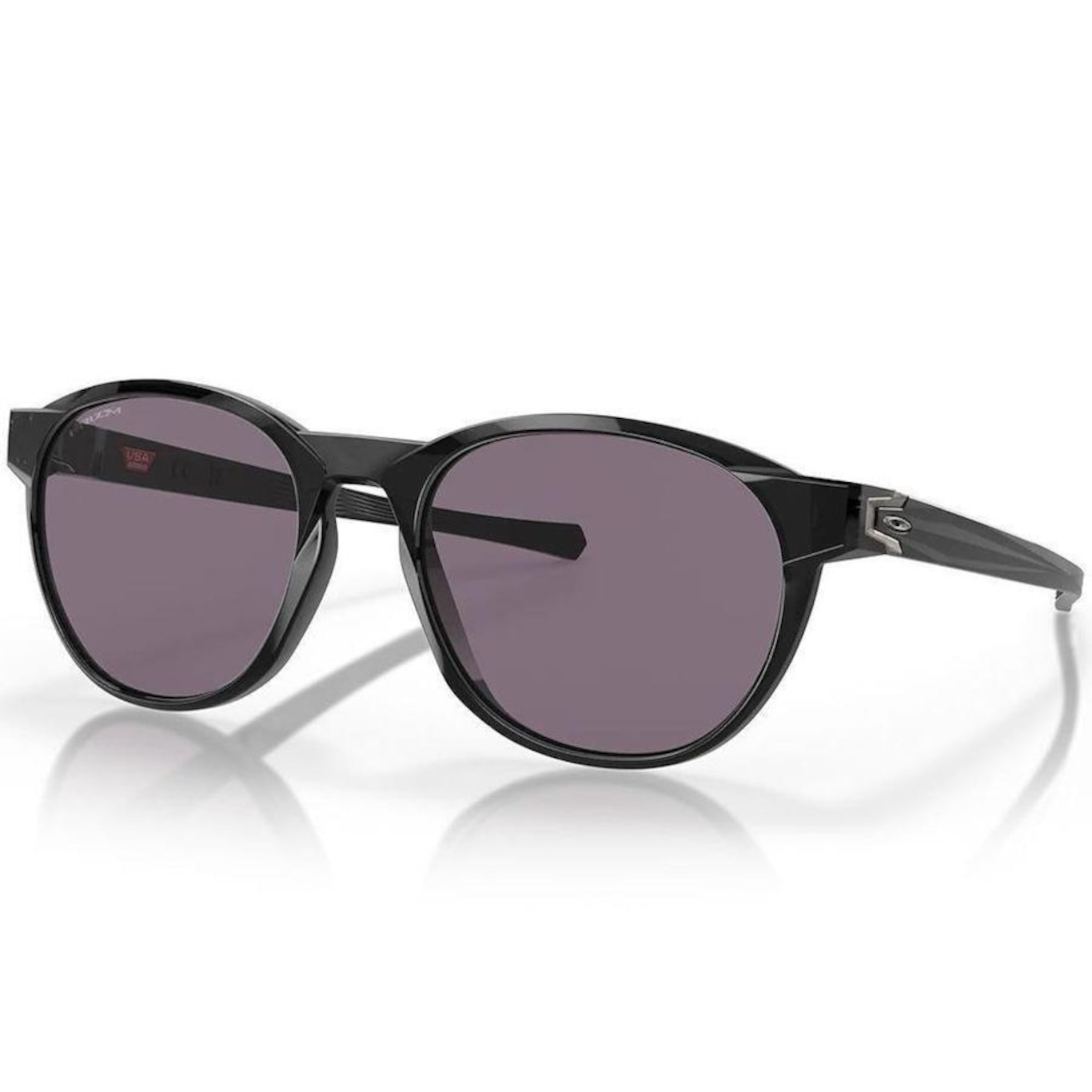 Óculos de Sol Oakley Reedmace Black Ink Prizm Grey - Unissex - Foto 1