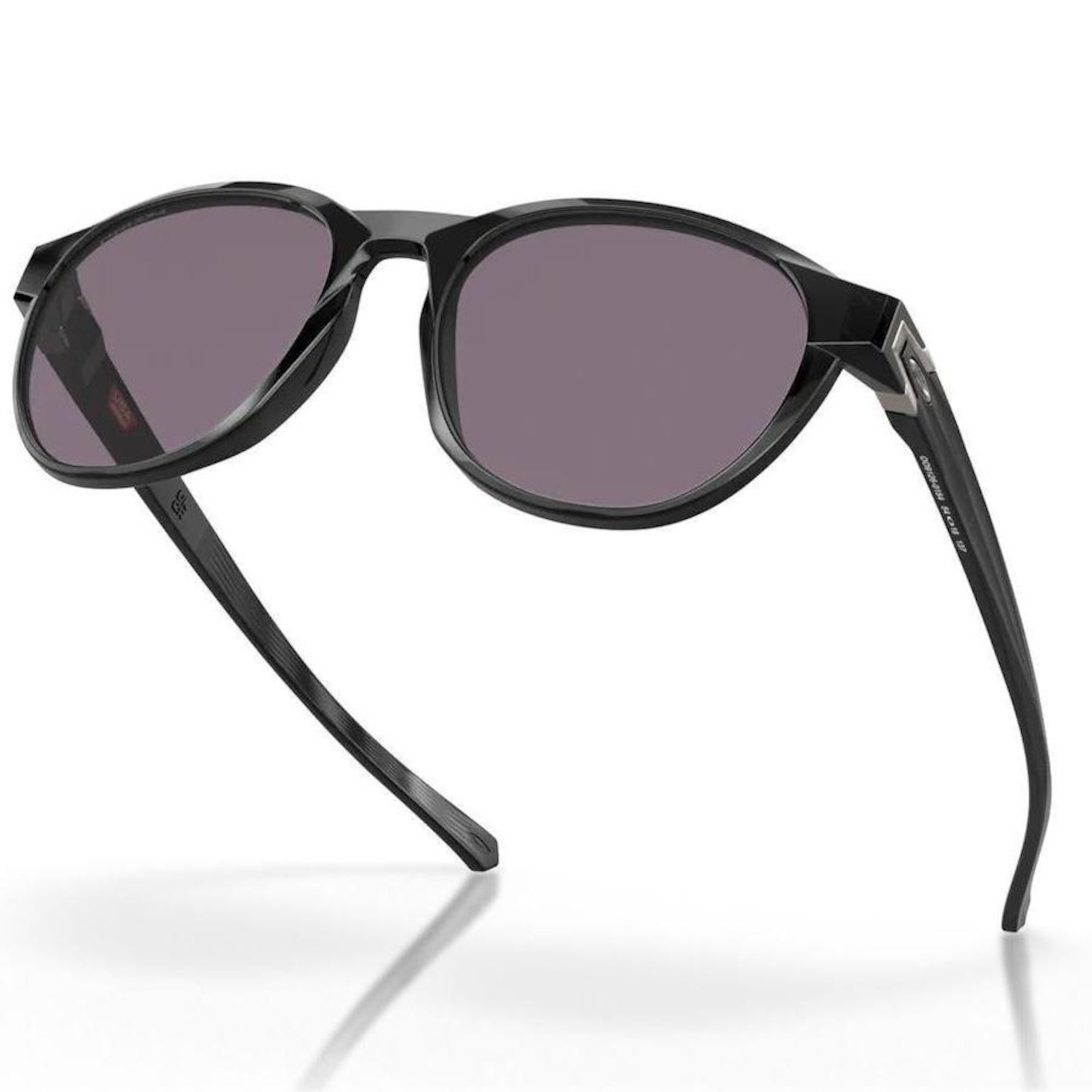 Óculos de Sol Oakley Reedmace Black Ink Prizm Grey - Unissex - Foto 3