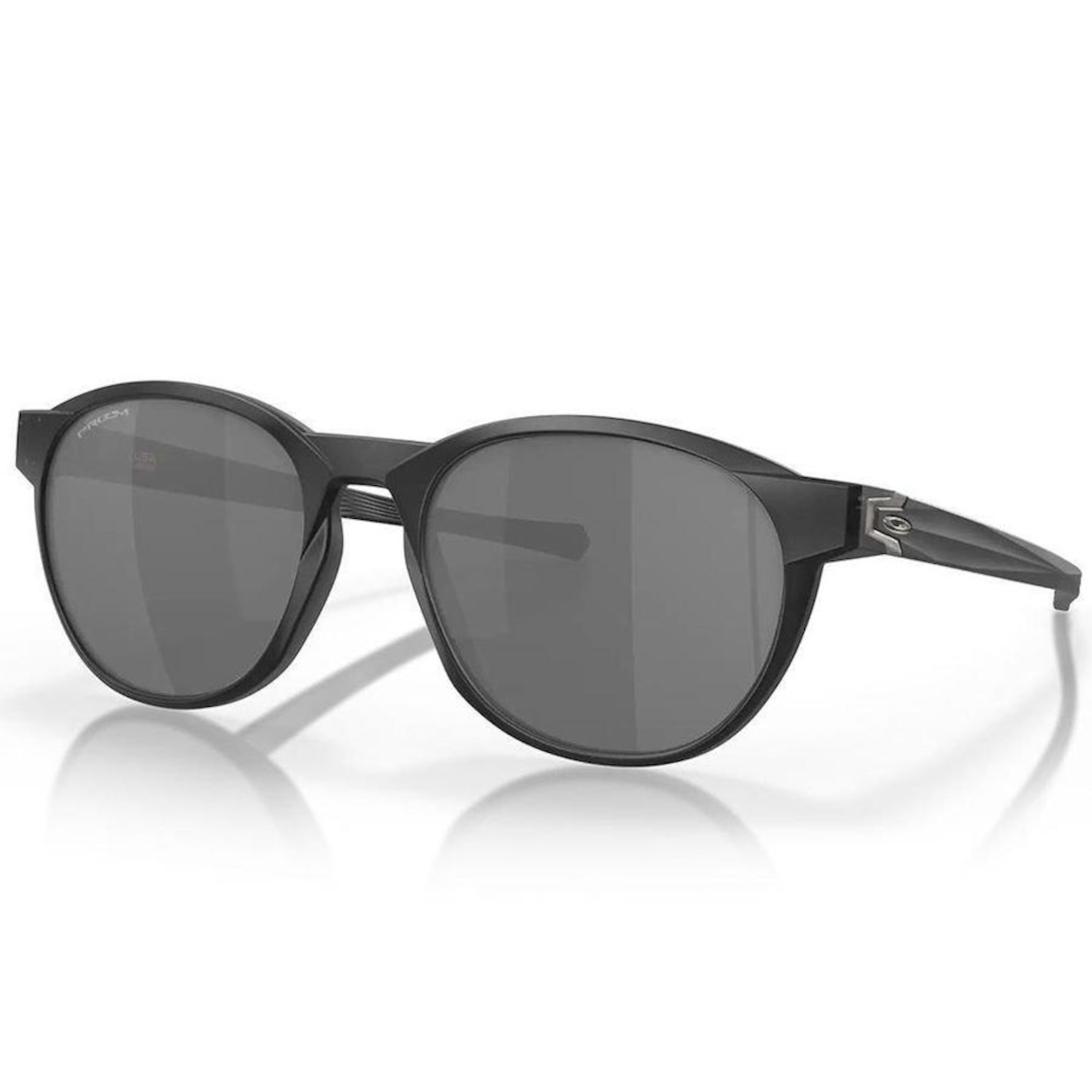 Óculos de Sol Oakley Reedmace Matte Black Ink Prizm Black - Unissex - Foto 1