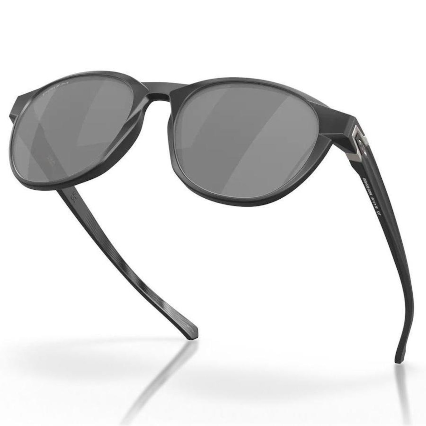 Óculos de Sol Oakley Reedmace Matte Black Ink Prizm Black - Unissex - Foto 3