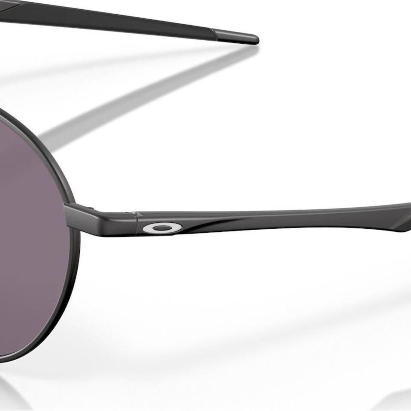 Óculos de Sol Oakley Terrigal Satin Black Prizm Grey - Unissex - Foto 4