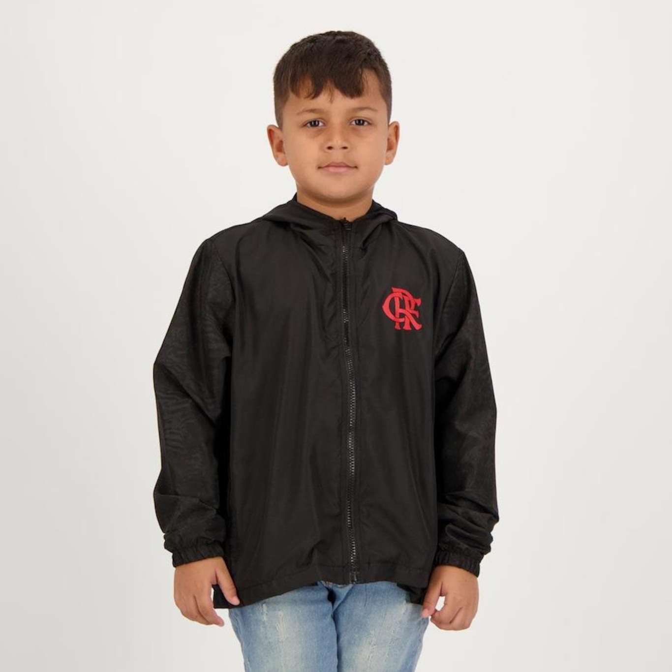 Jaqueta Futfanatics Flamengo Sag - Infantil - Foto 1