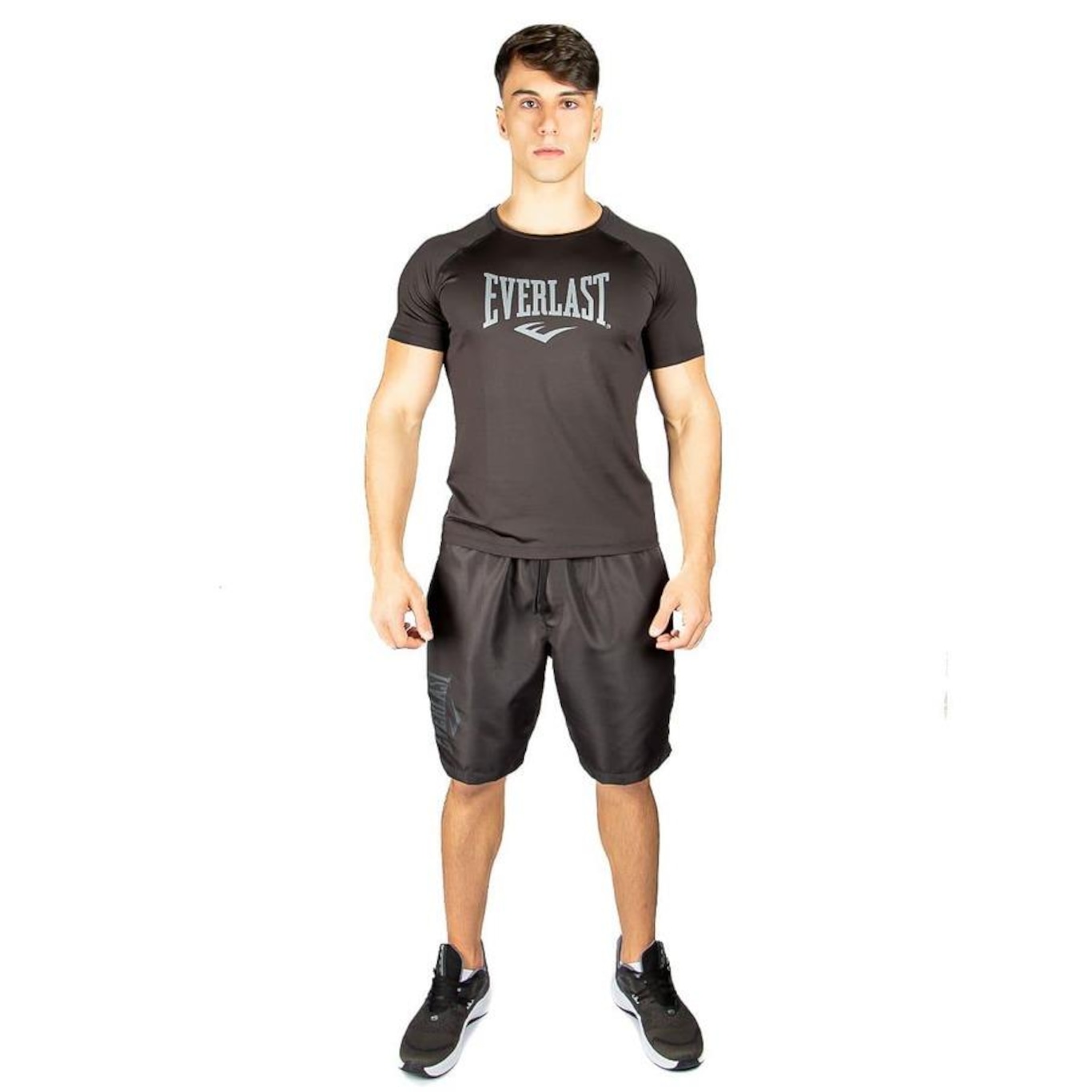 Camiseta Rash Guard Everlast Manga Curta - Masculina - Foto 5