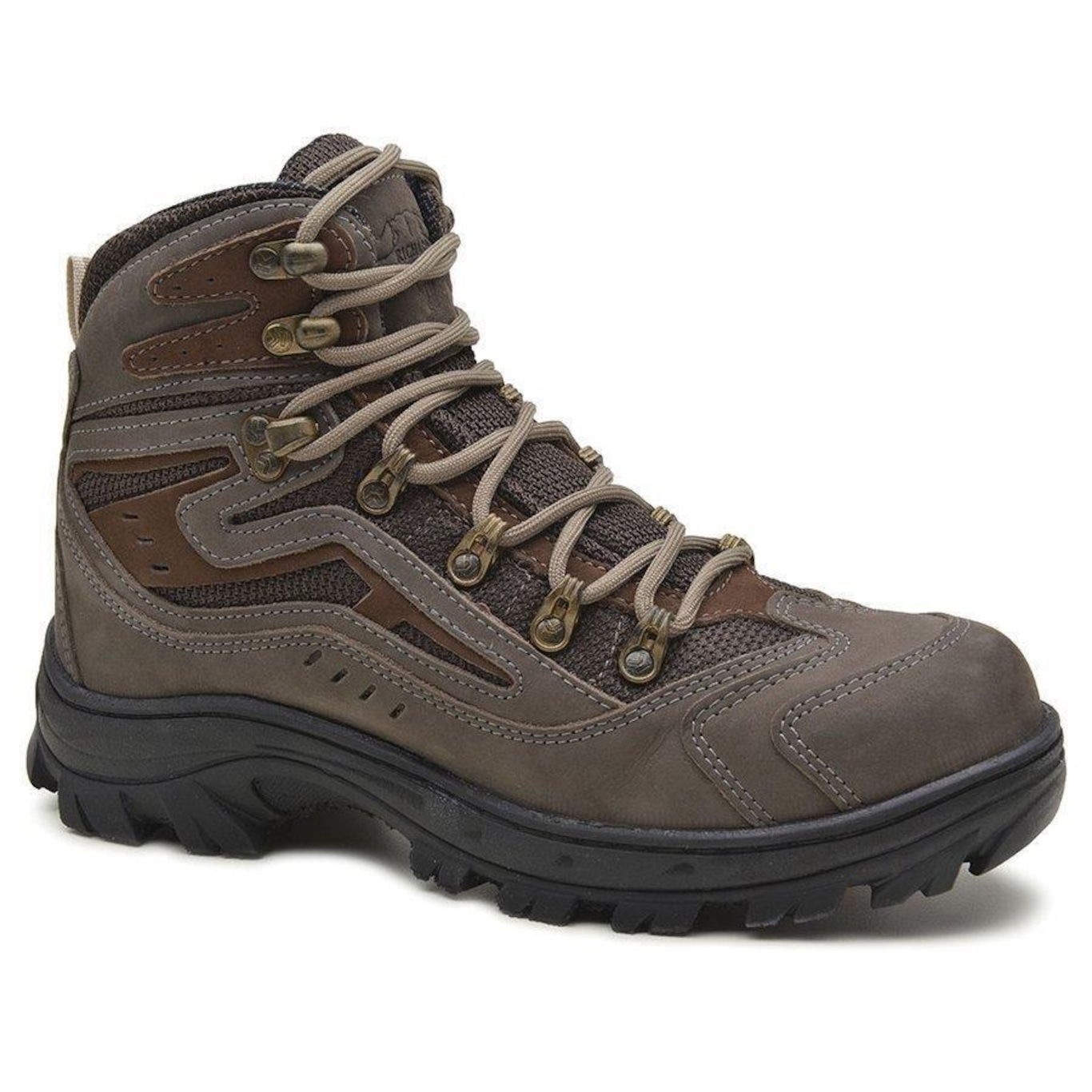 Bota Botina Coturno Masculino Adventure Caminhada em Lona