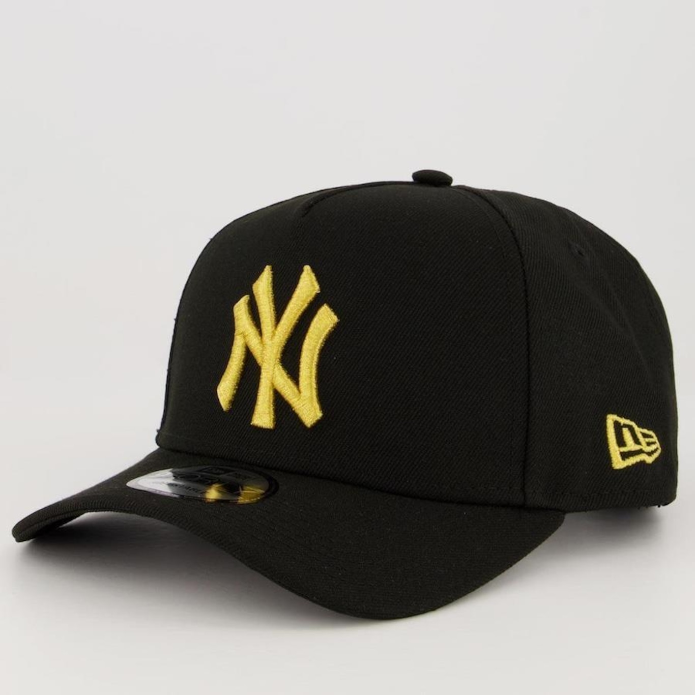 Boné Aberto New Era Snapback 940 SN New York Yankees MLB Aba Curva Preto -  Compre Agora