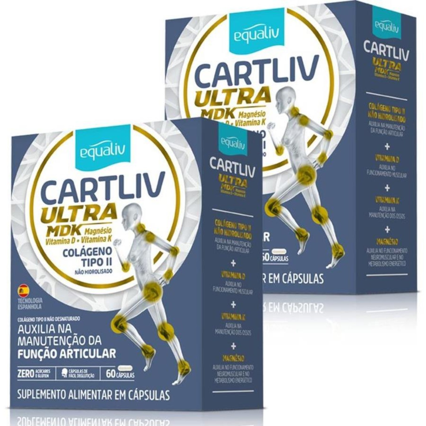 Colágeno Cartliv Ultra MDK com 60 Cápsulas com menor preço