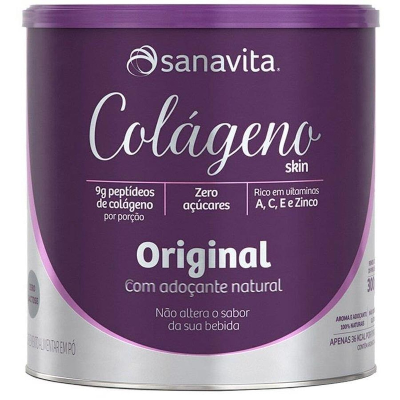 Kit de Colágeno Hidrolisado Em Pó Sanavita Original - 300g - 2 unidades - Foto 2