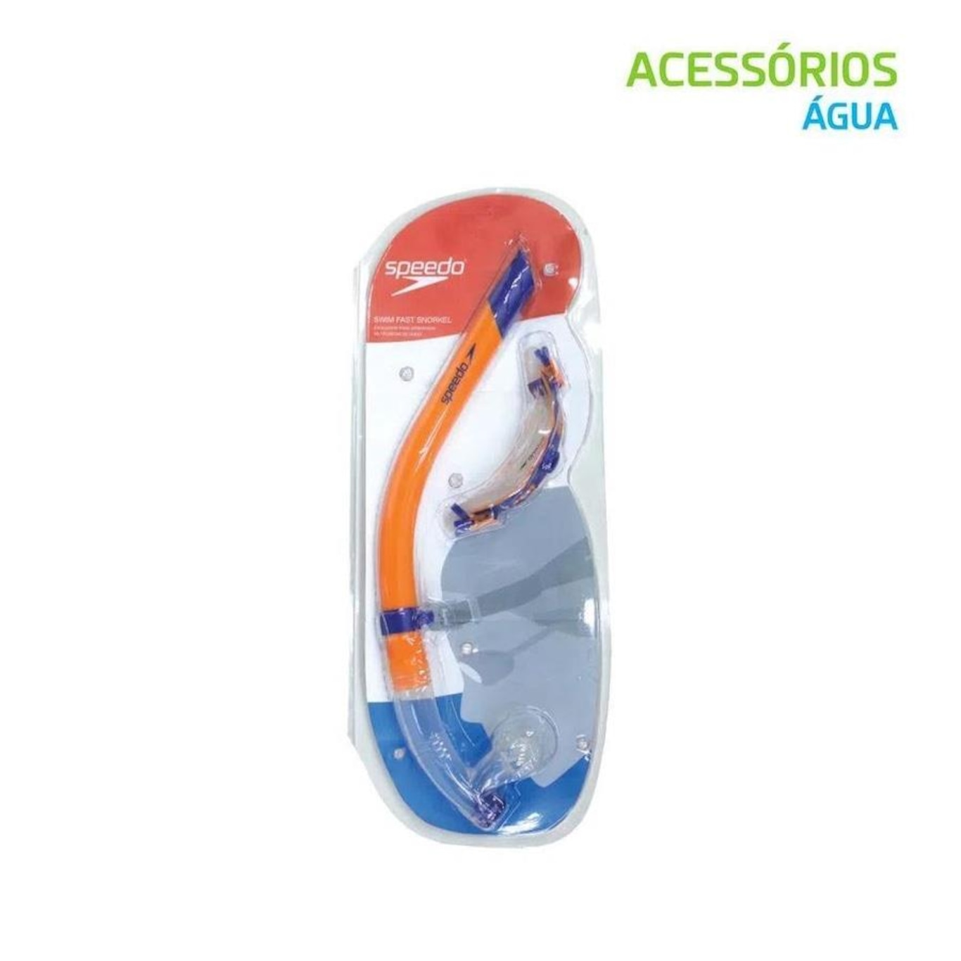 Respirador Snorkel Frontal Speedo Swim Fast Natação - Foto 4