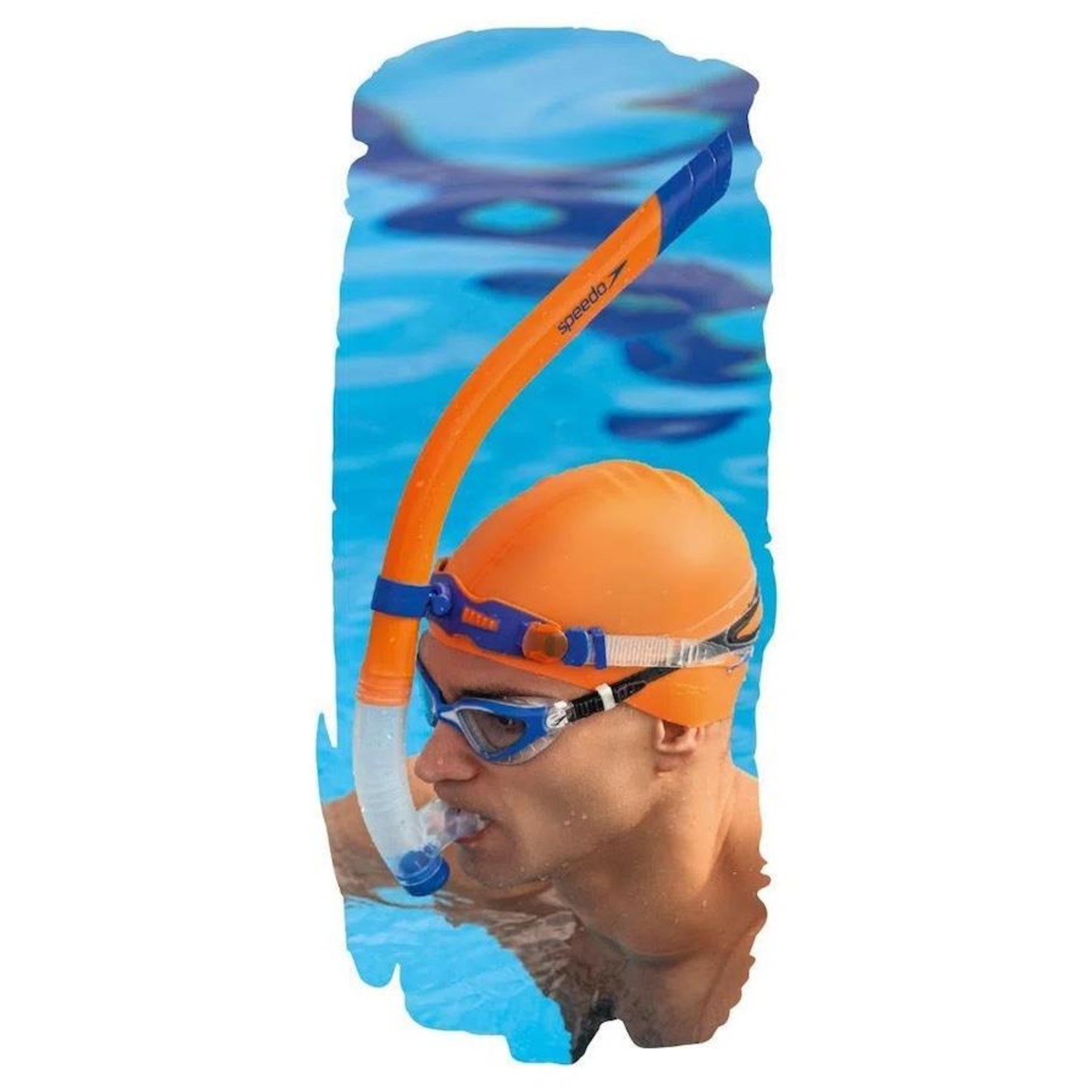 Respirador Snorkel Frontal Speedo Swim Fast Natação - Foto 5