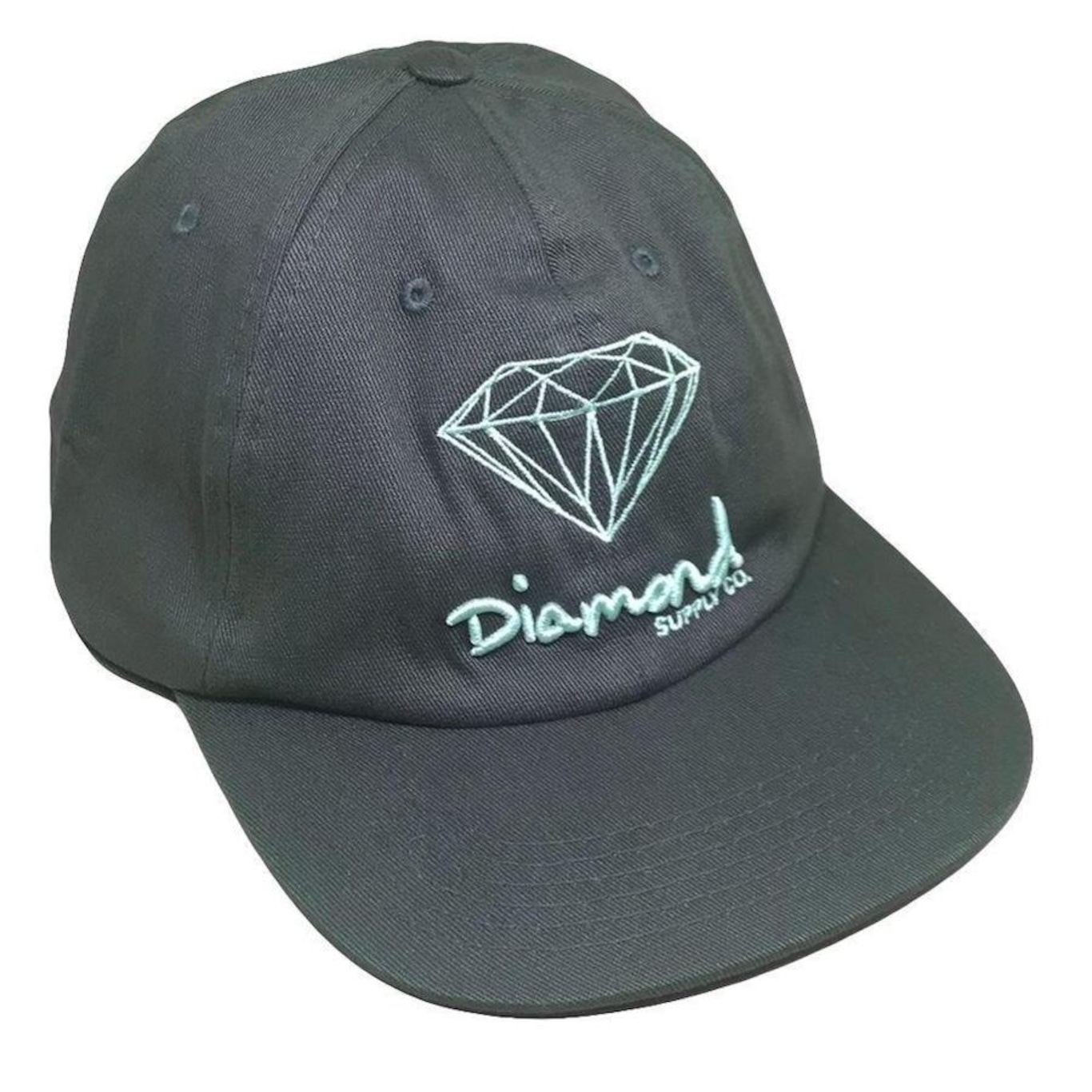 Boné Aba Curva Diamond OG Sign Unstructured - Snapback - Adulto - Foto 1