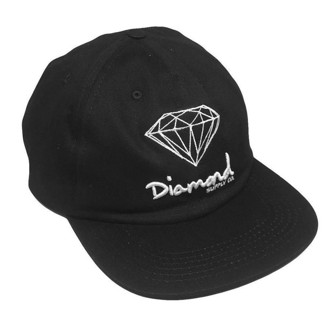 Boné Aba Curva Diamond OG Sign Unstructured - Snapback - Adulto - Foto 1