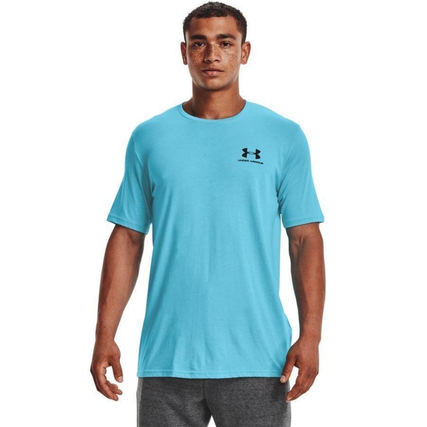 Camiseta Under Armour Left Chest - Masculina - Foto 1