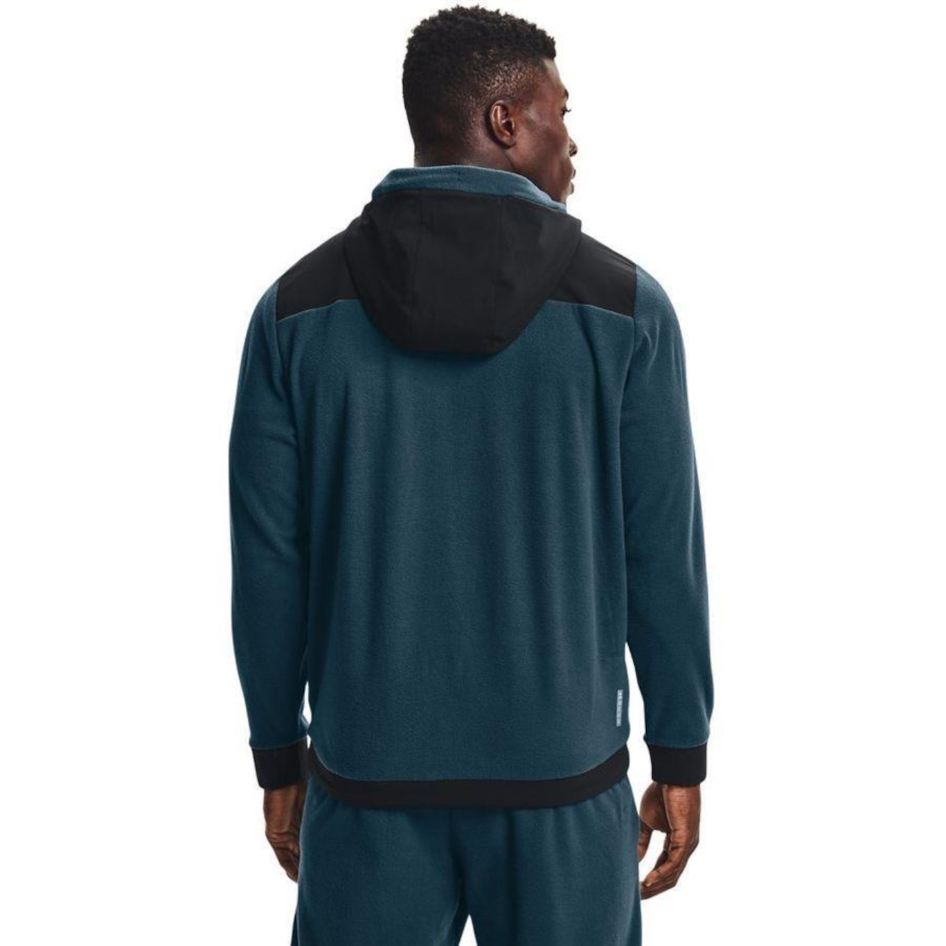 Moletom Under Armour Rush Fleece FZ Hoodie - Masculino - Foto 3