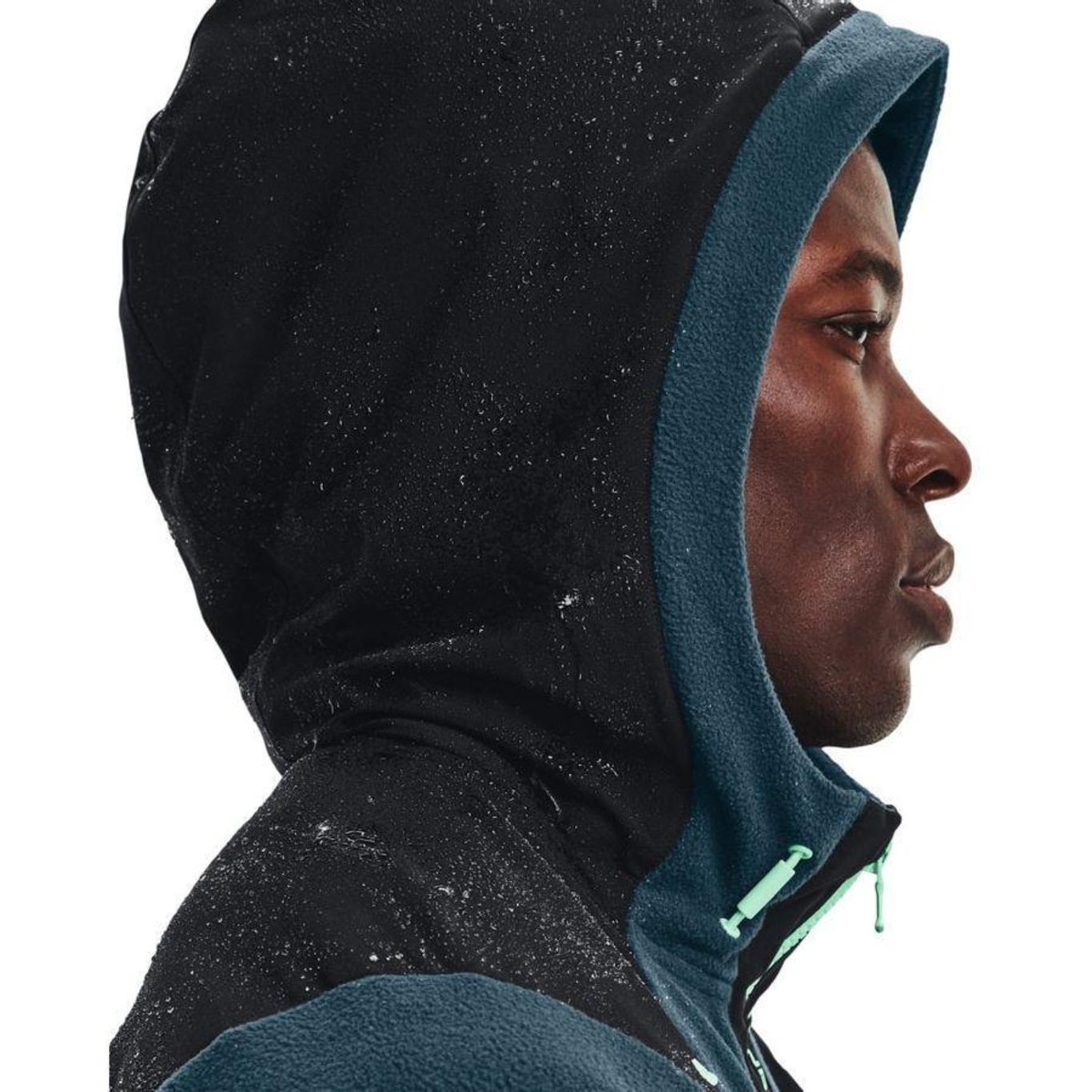 Moletom Under Armour Rush Fleece FZ Hoodie - Masculino - Foto 5