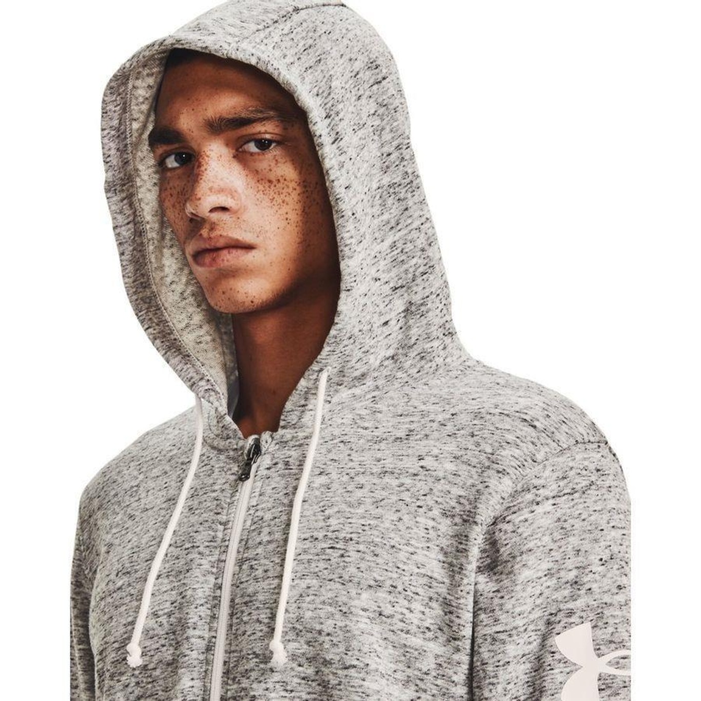 Under Armour Rival Terry Hoodie Grey