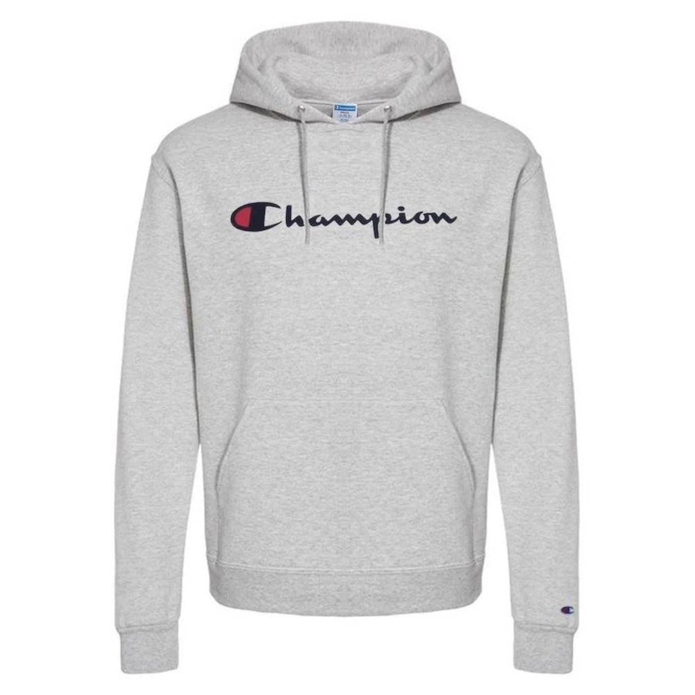 Blusão de Moletom Champion Felpado Superfleece Script Logo - Masculino - Foto 1