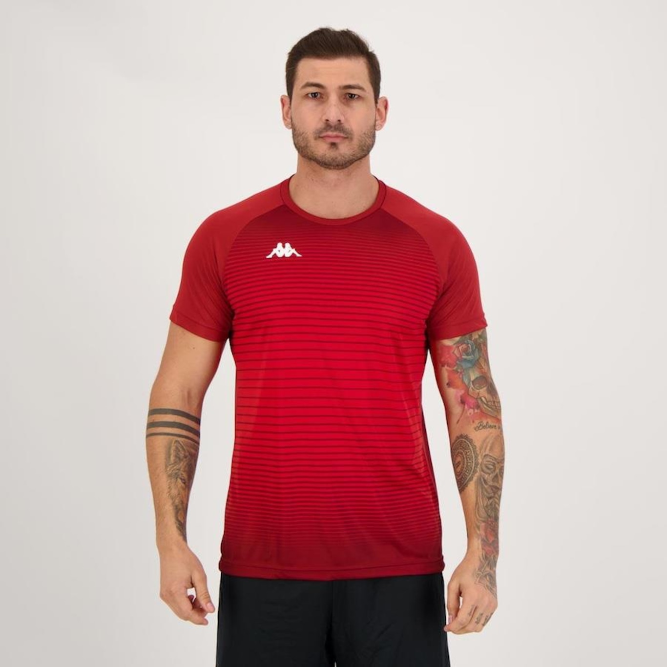 Camiseta Kappa Sport Match - Masculina - Foto 1