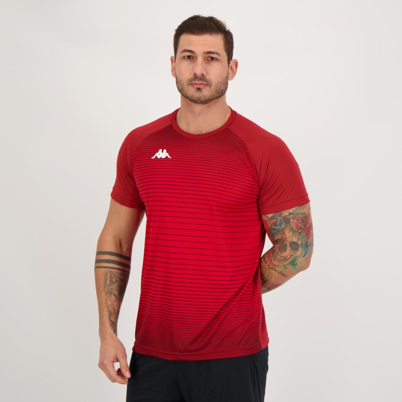 Camiseta Kappa Sport Match - Masculina - Foto 5