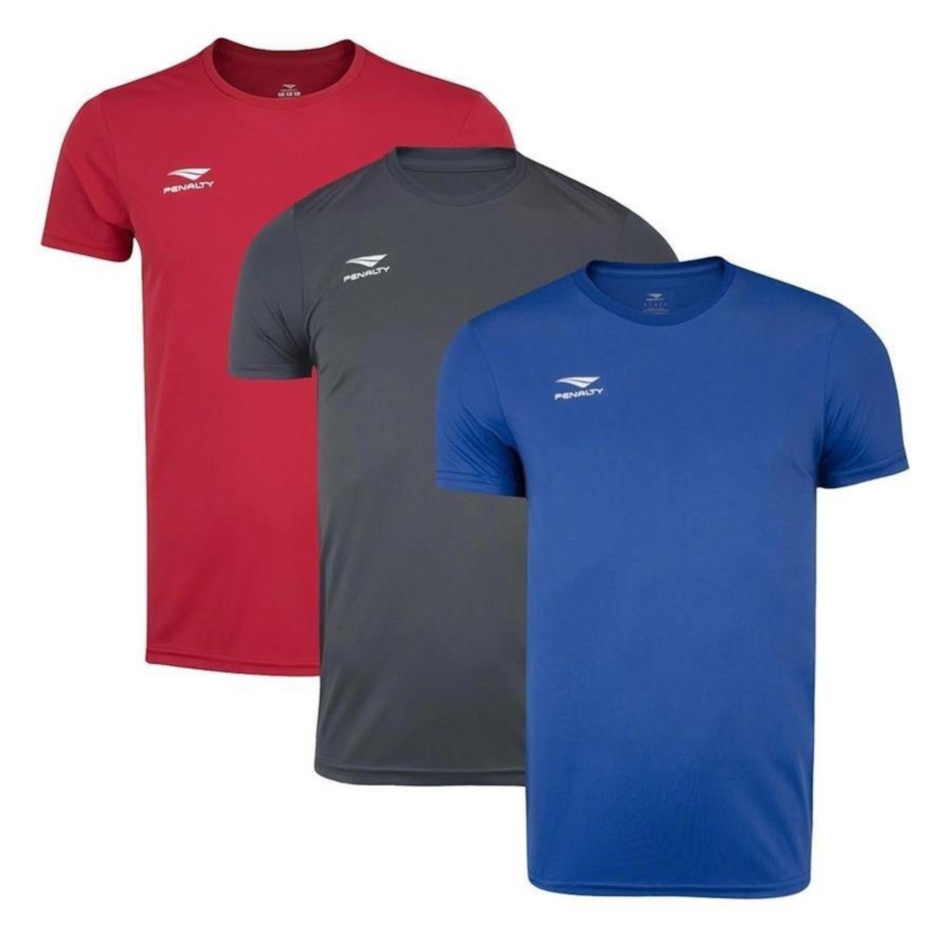 Kit de Camisetas Penalty X Plus Size com 3 Unidades - Masculina - Foto 2