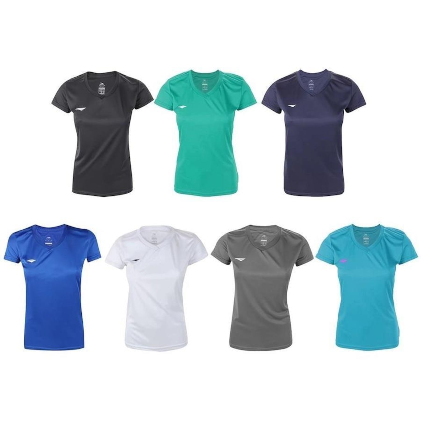 Kit de Camisetas Penalty X com 7 Unidades - Feminina - Foto 1